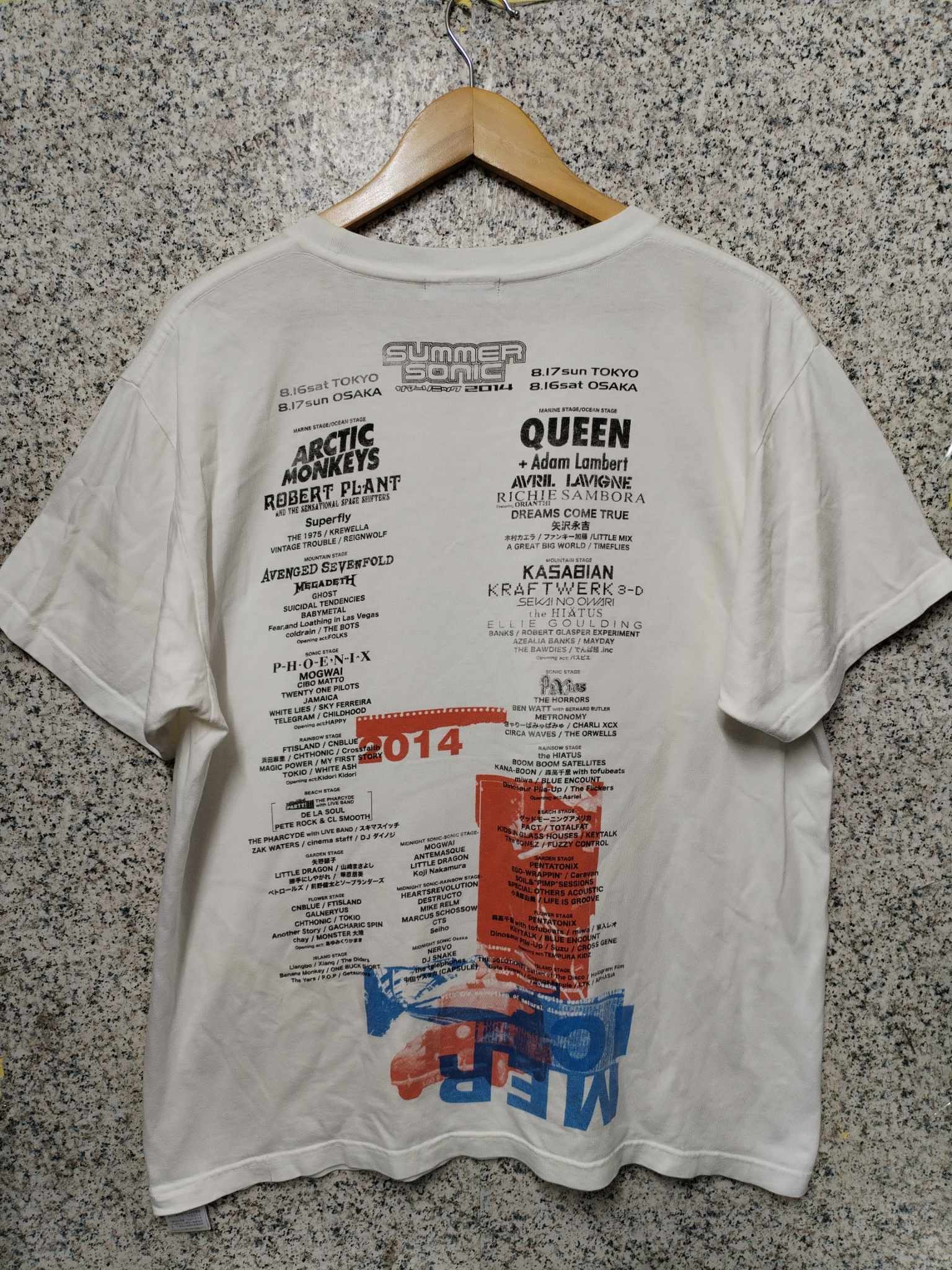 Band Tees × Vintage VINTAGE SUMMER SONIC BAND TEES VERY RARE Size US L / EU 52-54 / 3 - 1 Thumbnail