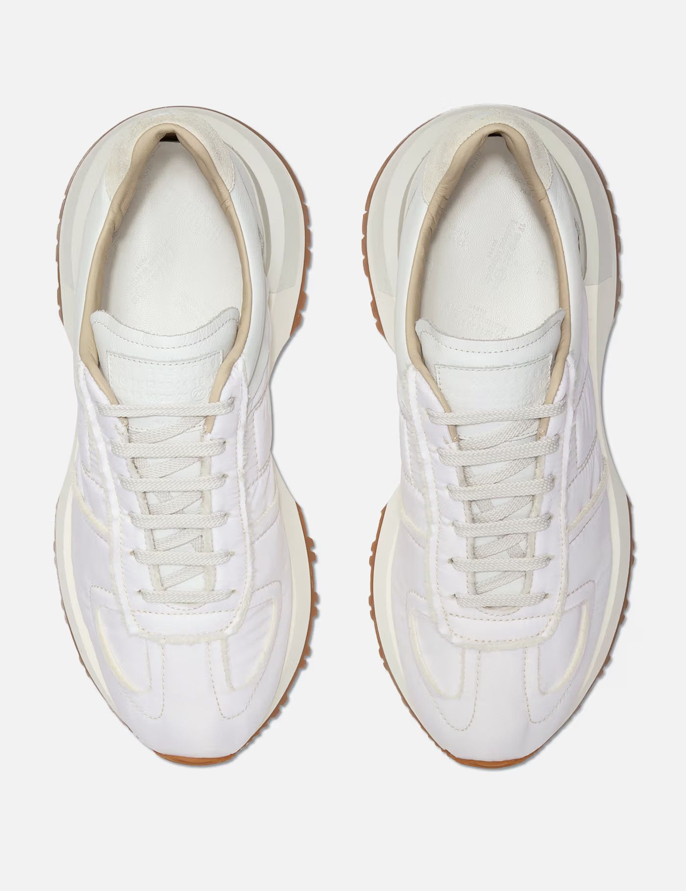 Maison Margiela o1w1db11225 Low-Top Sneakers in White Size US 8 / IT 38 - 3 Thumbnail