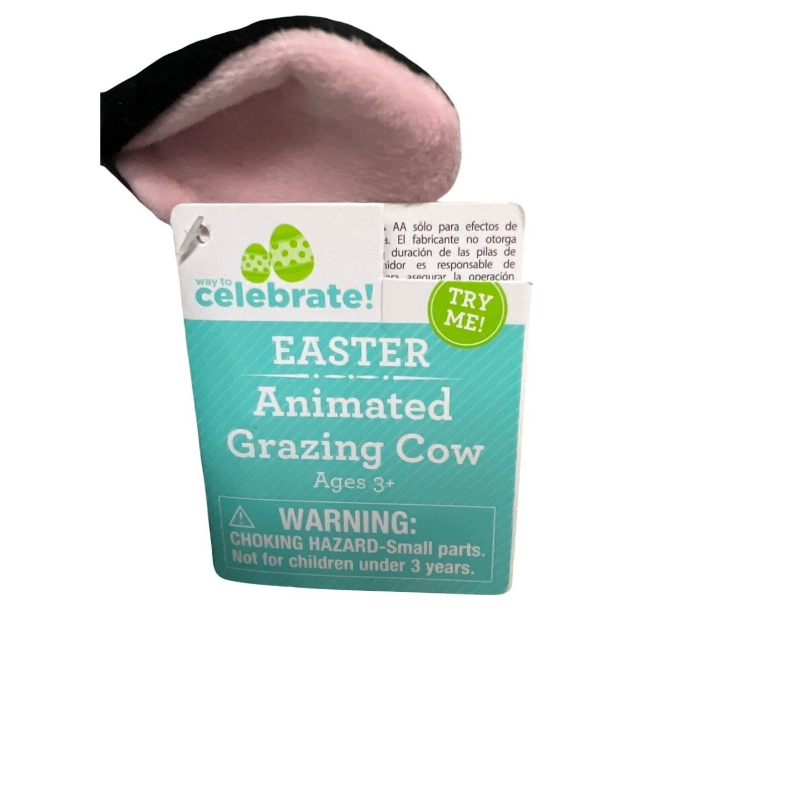 Other Animated Singing Easter Plush Funny Cow Animal Toy 11" New Size ONE SIZE - 7 Thumbnail
