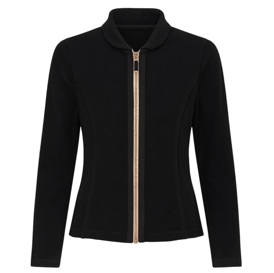 Frauenschuh FRAUENSCHUH ACTIVE BLACK VINTAGE FULL ZIP FLEECE LONG SLEEVE Size XL / US 12-14 / IT 48-50 - 1 Thumbnail