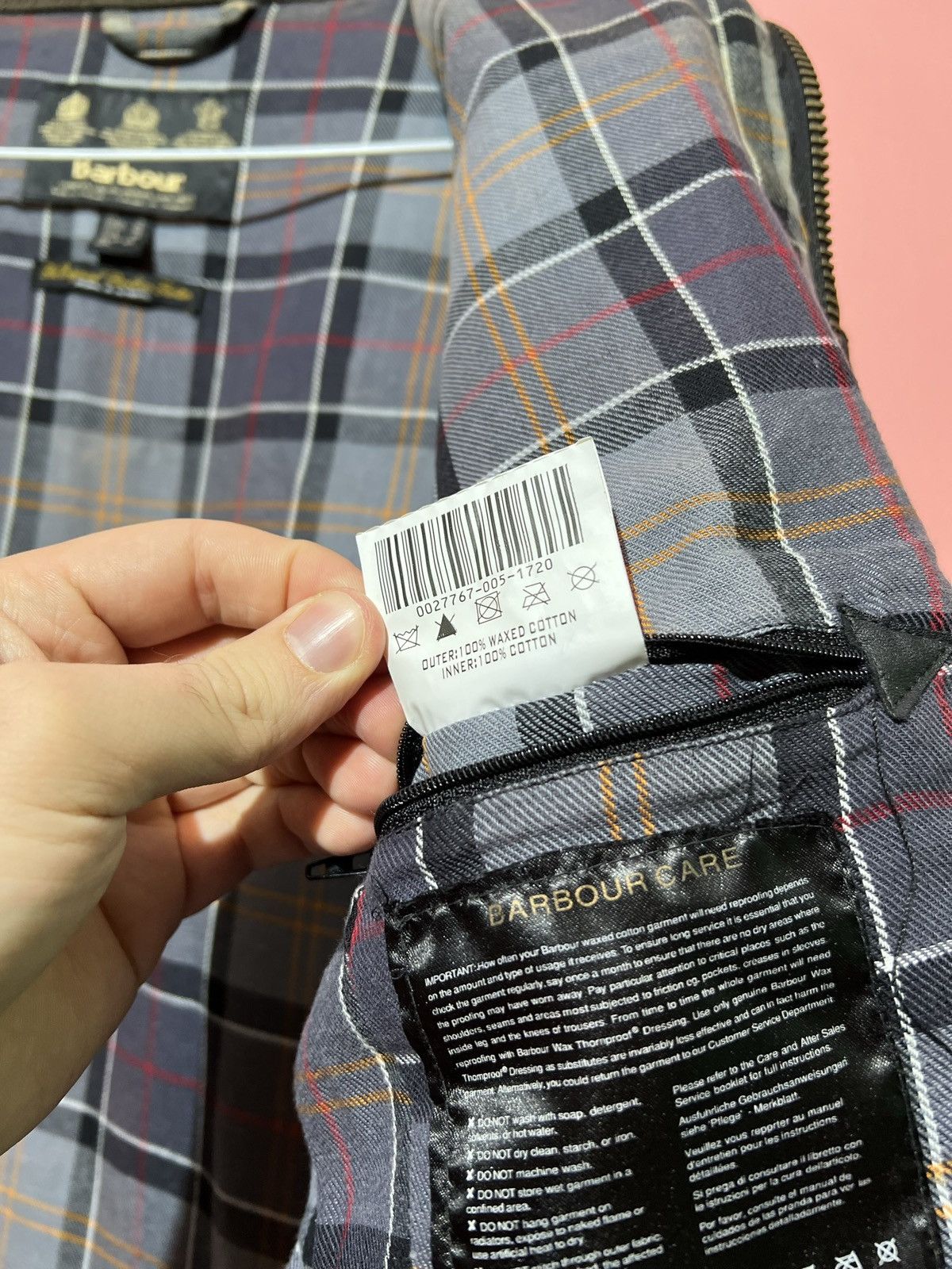 Barbour Barbour international wax women’s jacket streetwear casual Size L / US 10 / IT 46 - 11 Thumbnail