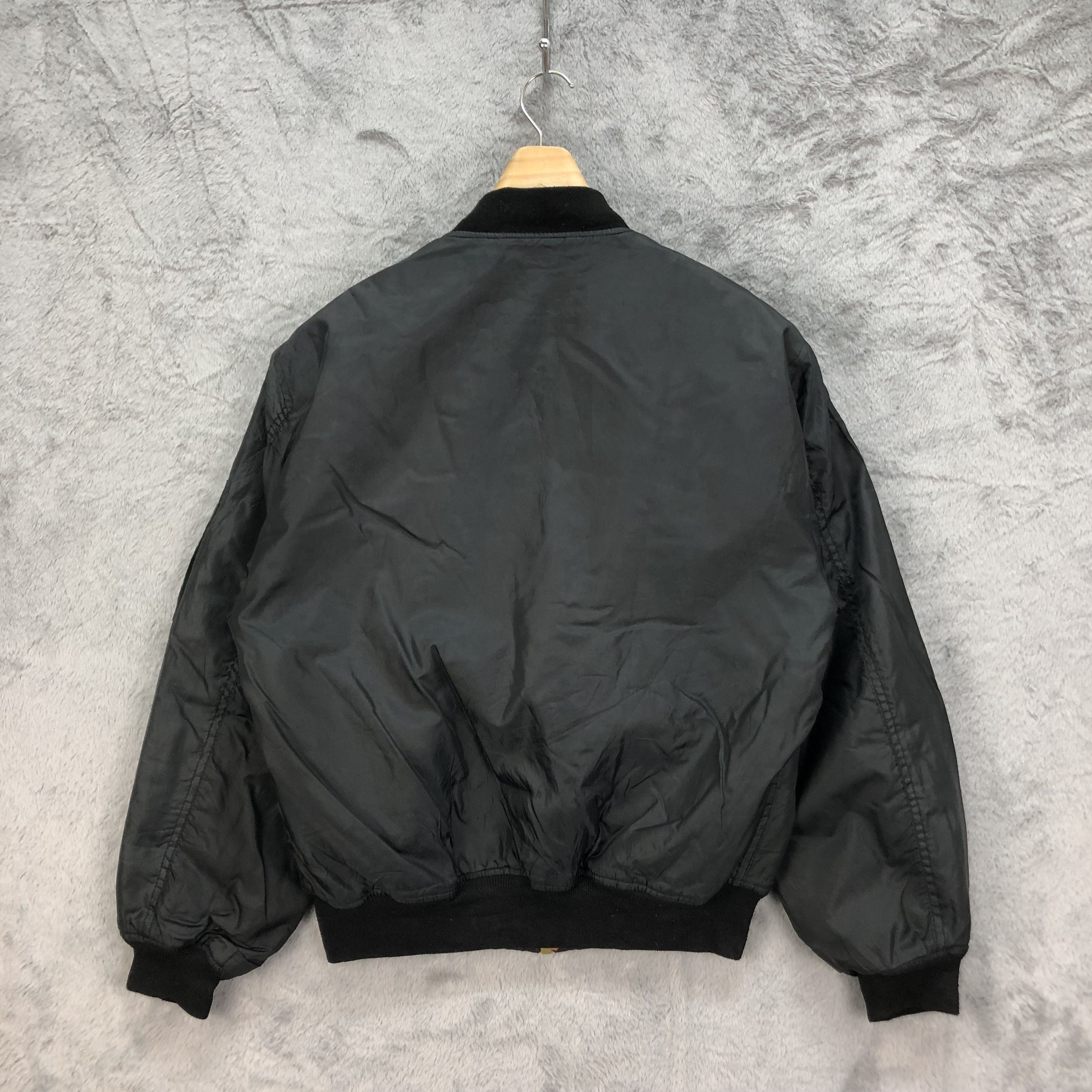 Japanese Brand TRASHED DCM BRAND BOMBERS FLIGHT JACKET #4994-35 Size US M / EU 48-50 / 2 - 13 Thumbnail