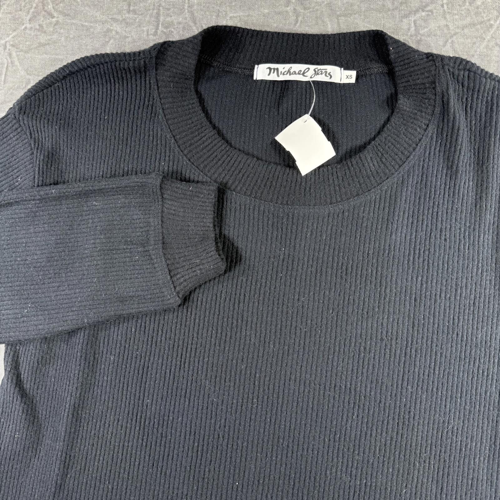 Michael Stars Michael Stars Sweater Women's XS Black Vintage Knit Size XS / US 0-2 / IT 36-38 - 1 Thumbnail