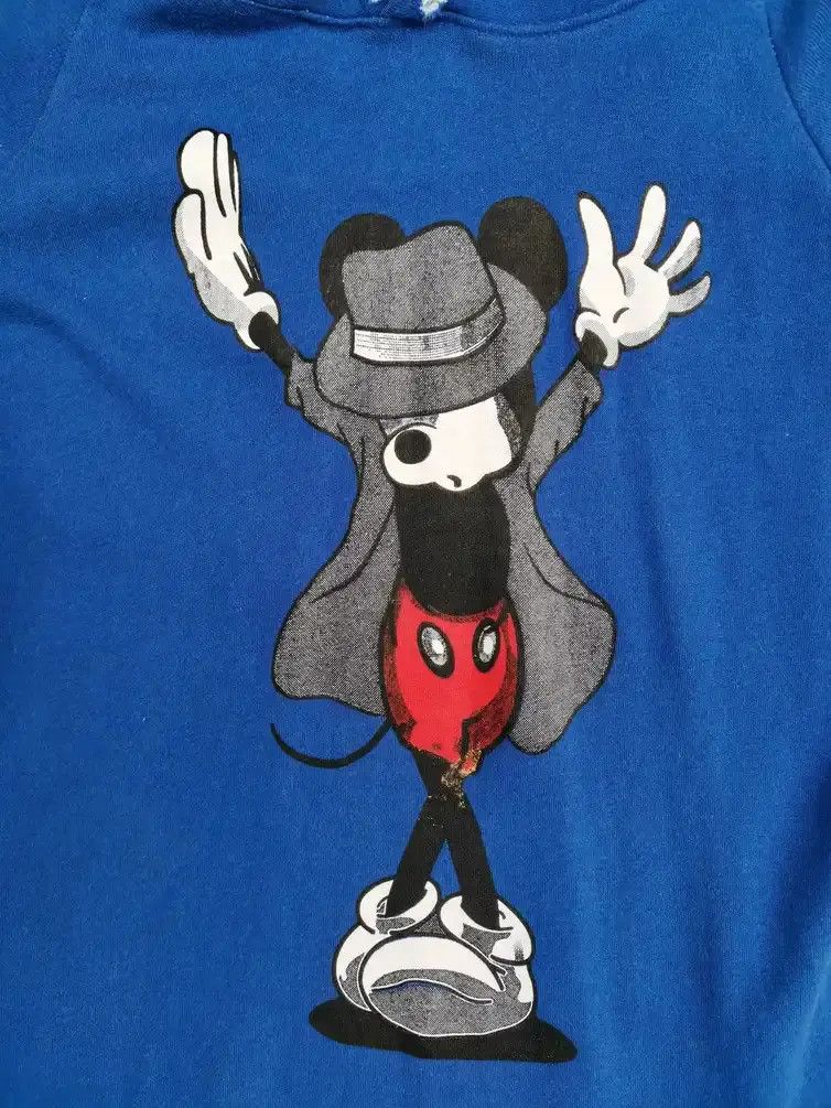 Disney × Mickey Mouse Angel Dust Mickey Mouse Hoodie Sweatshirt Size US M / EU 48-50 / 2 - 4 Thumbnail