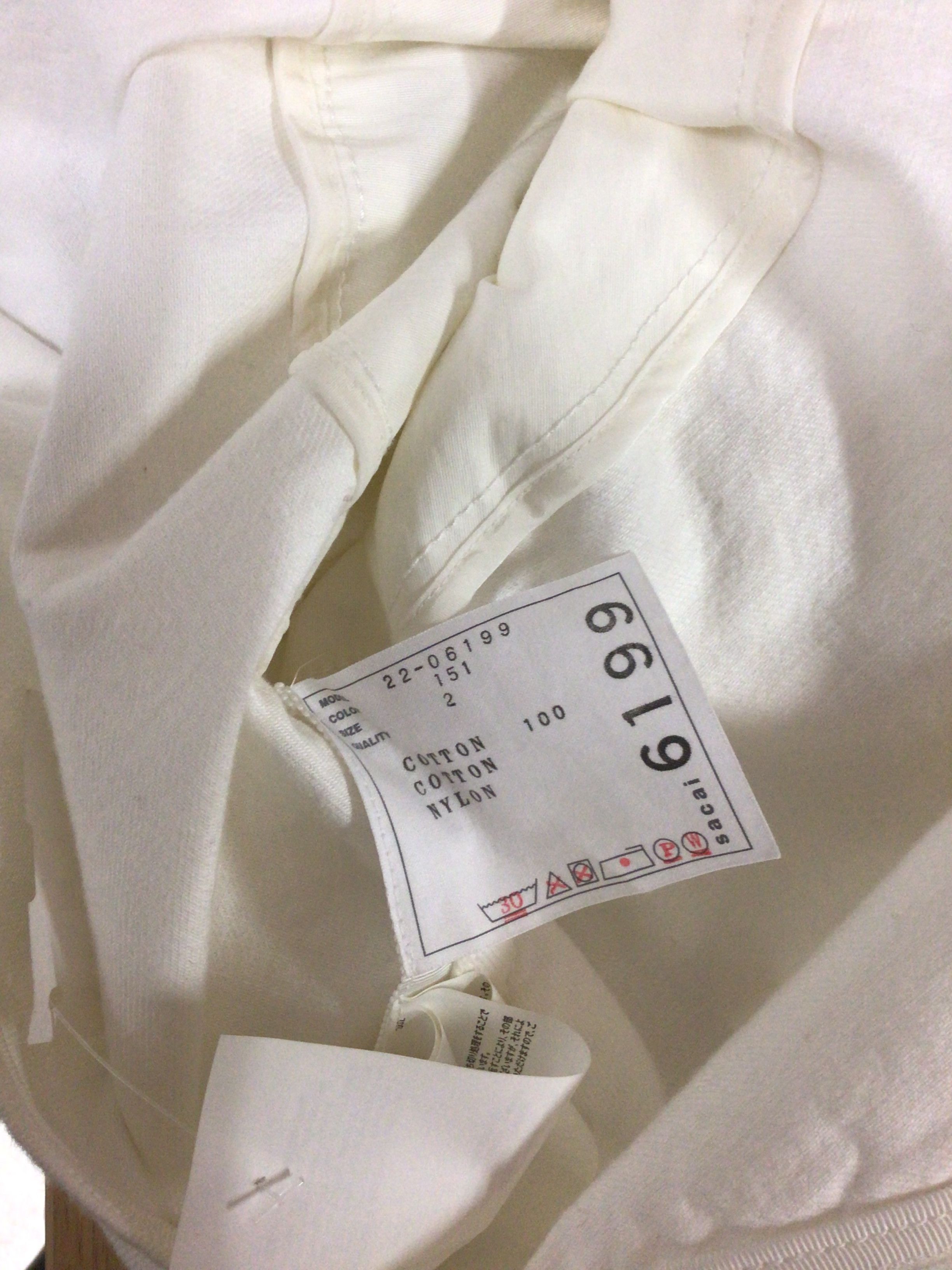 Sacai Sacai White Shirt Size S / US 4 / IT 40 - 4 Thumbnail