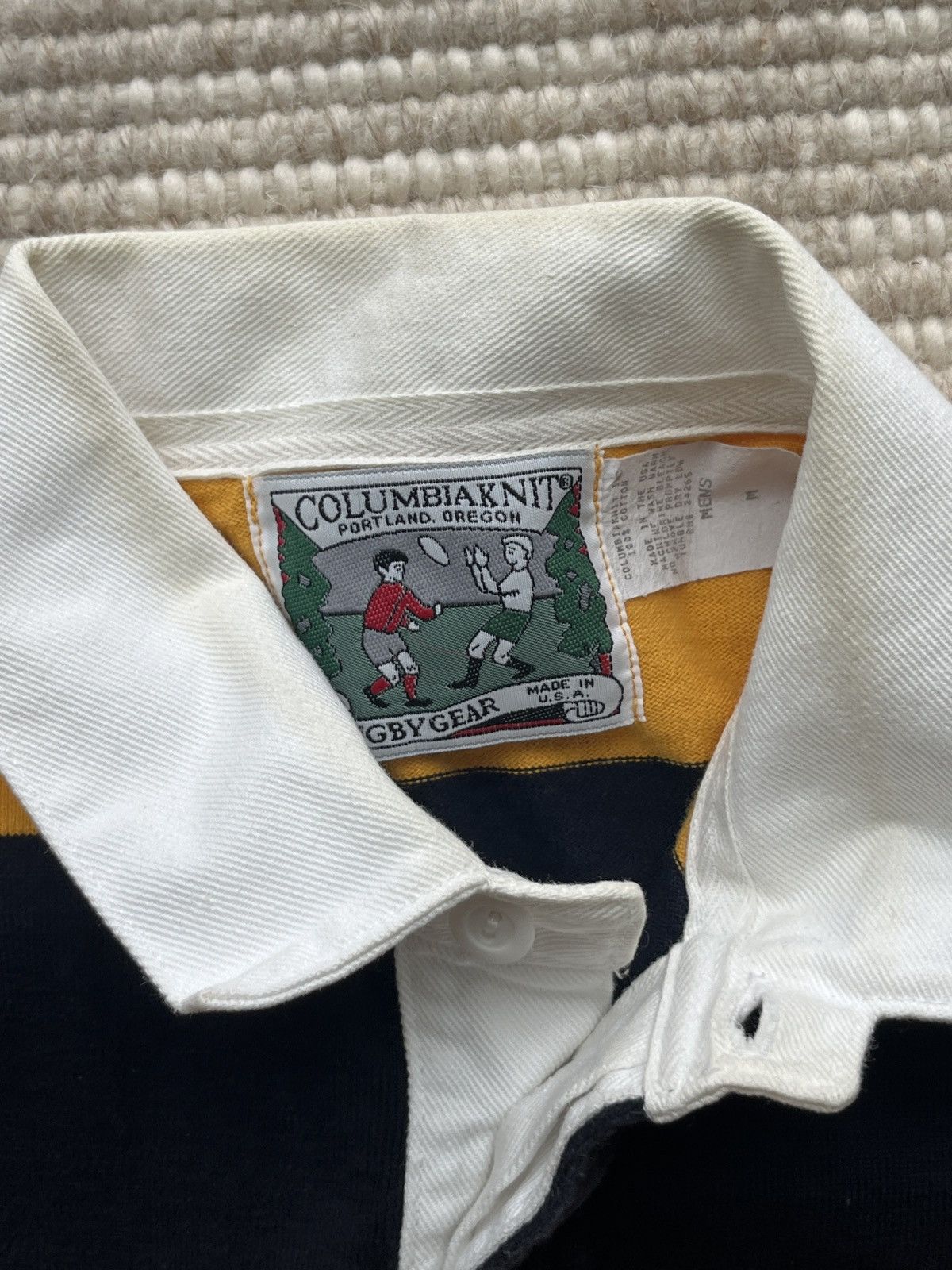 Columbiaknit Columbia Knit Rugby Made in USA Size US M / EU 48-50 / 2 - 2 Thumbnail