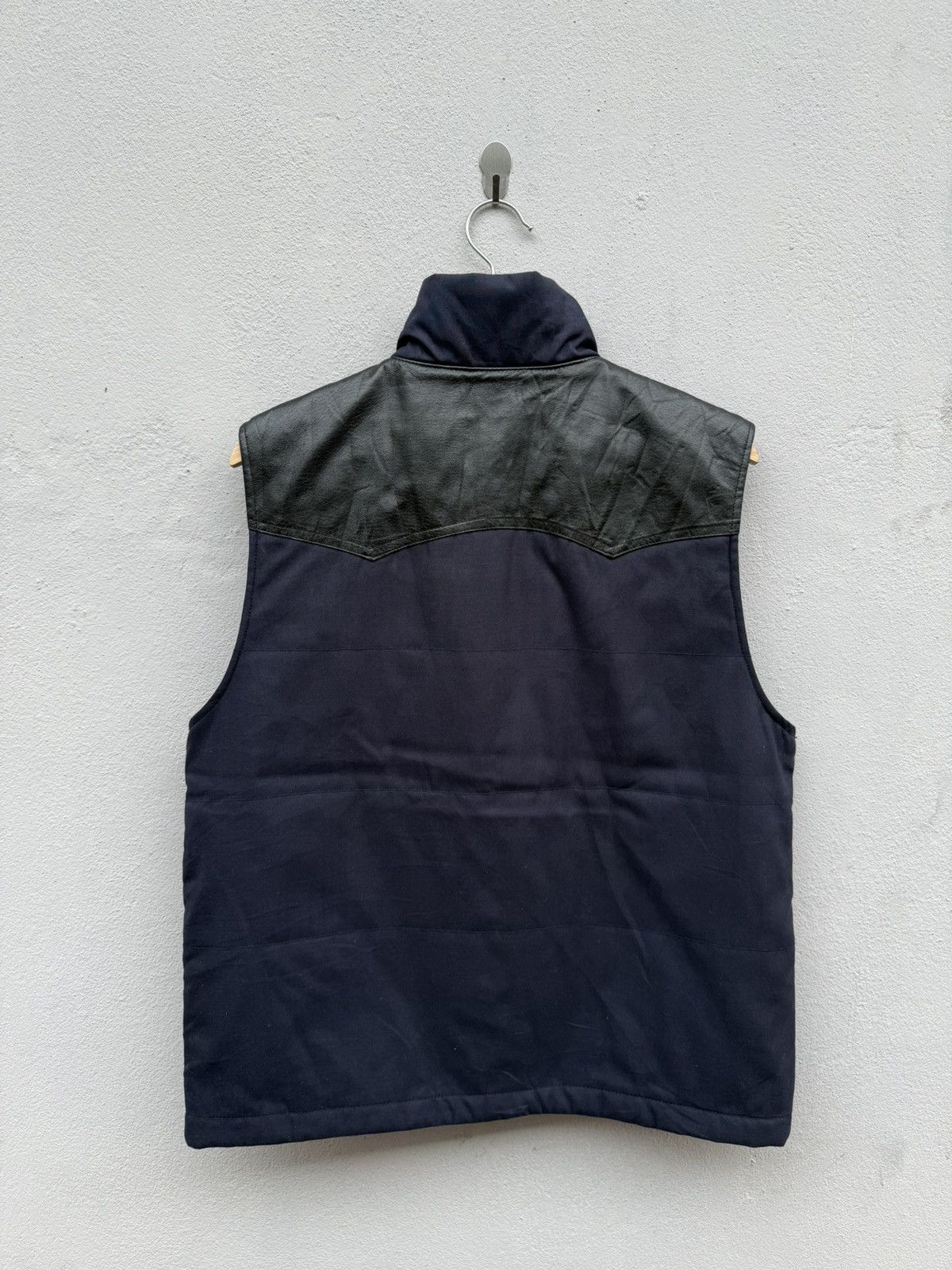 Ben Davis Ben Davis Puffer + Leather Vest Size US L / EU 52-54 / 3 - 9 Thumbnail