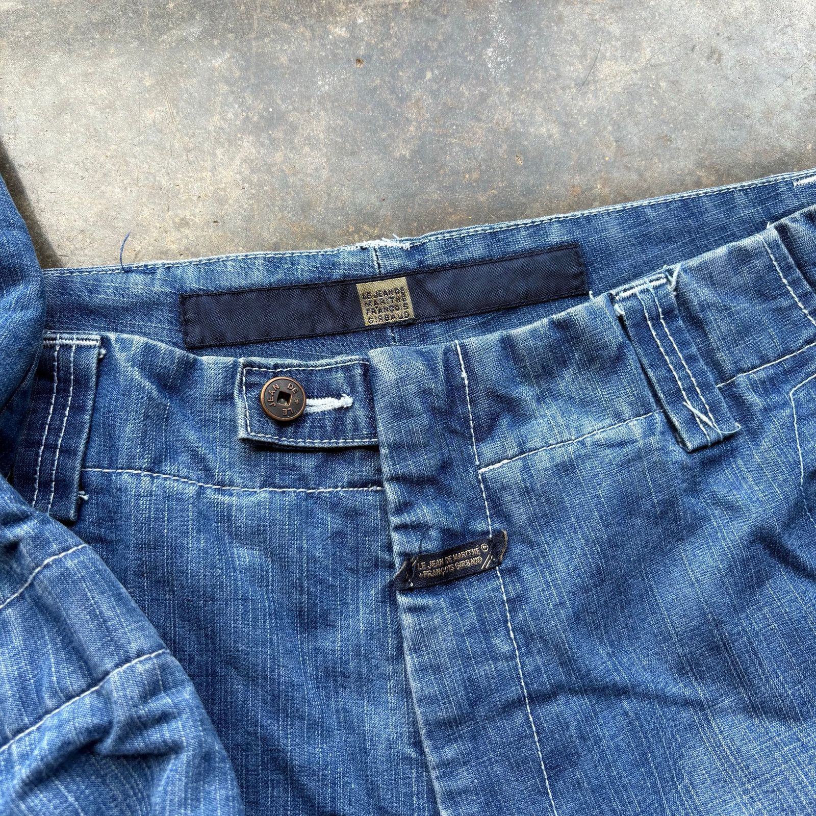 Marithe + Francois Girbaud Crazy Baggy Girbaud Shuttle Jeans Size US 36 / EU 52 - 3 Thumbnail