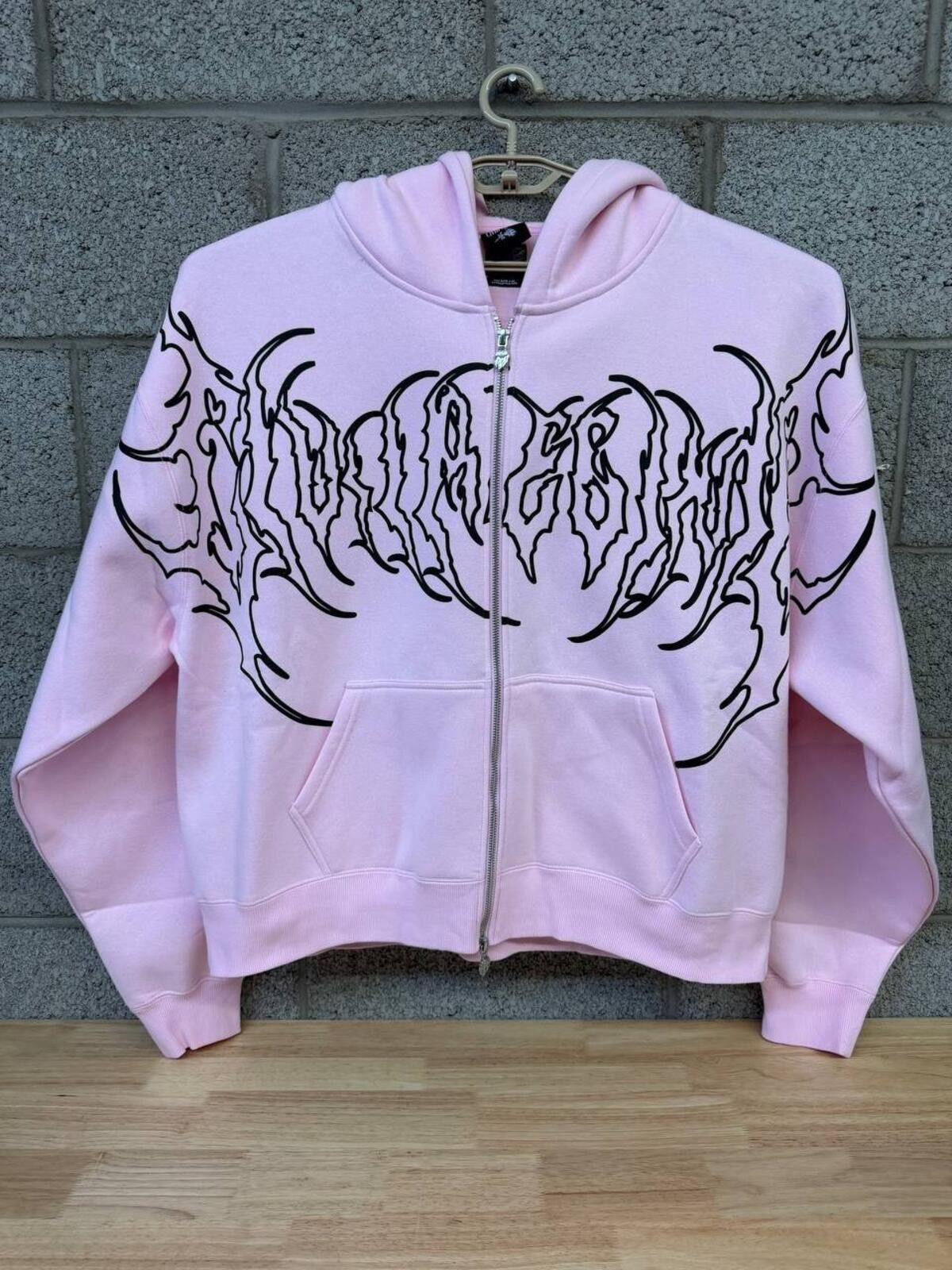 Civil Regime Civil Regime Pink Full Zip Hoodie Streetwear Graphic XXL Size US XXL / EU 58 / 5 - 1 Thumbnail