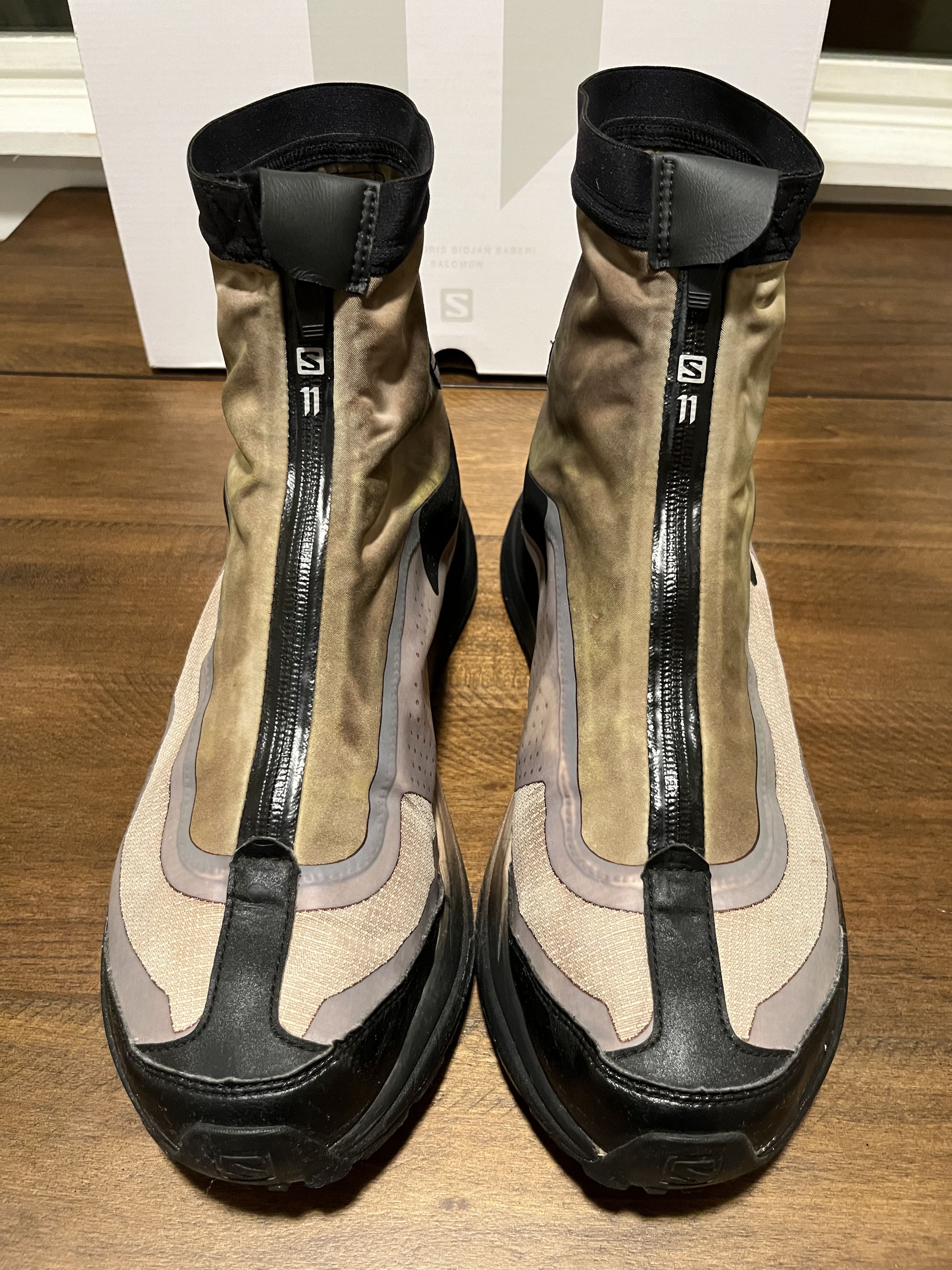 11 By Boris Bidjan Saberi Salomon Edition Bamba 2 High GTX Sneakers Size US 12 / EU 45 - 8 Thumbnail