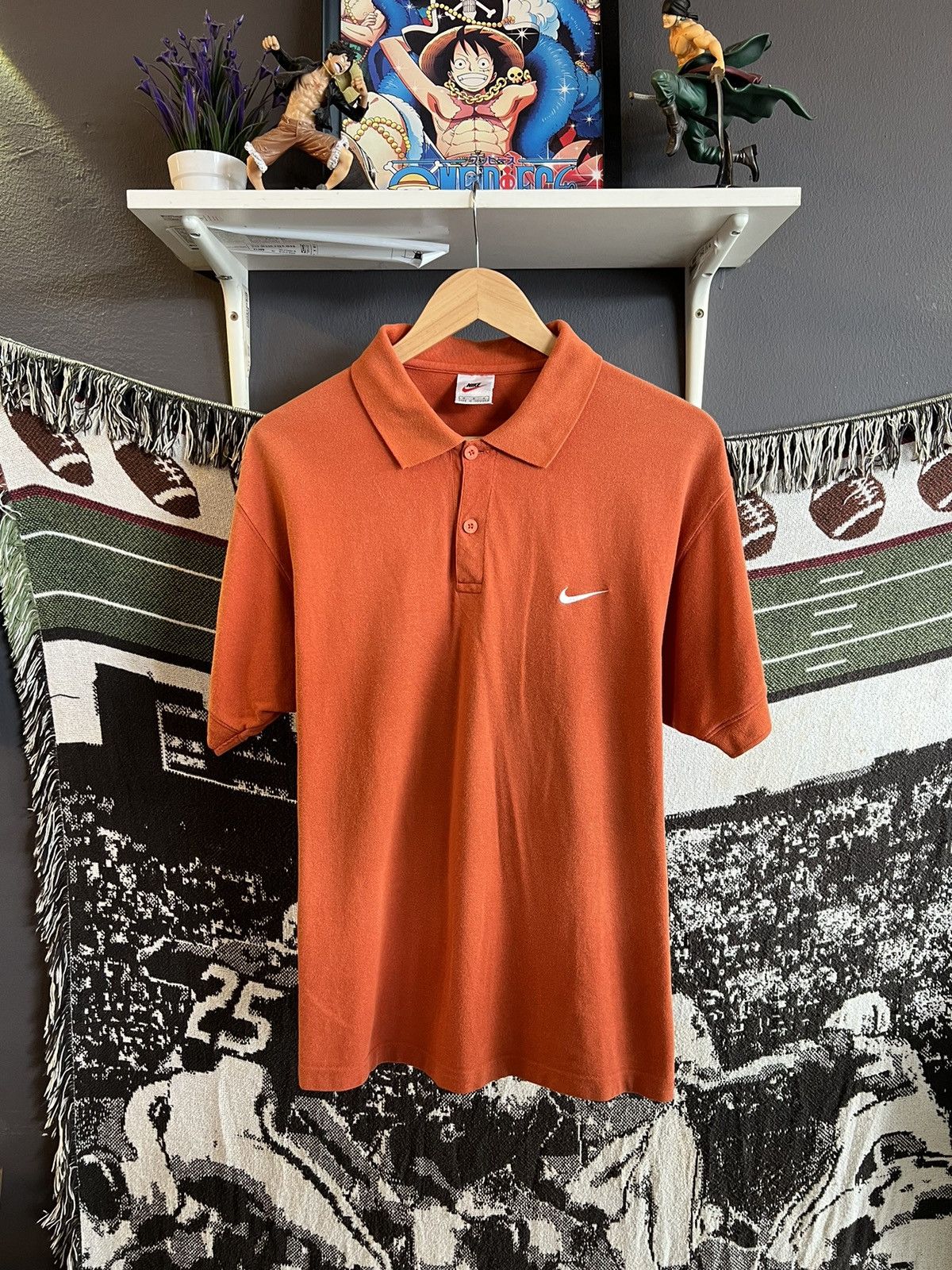 Nike × Vintage Vintage Nike Collar Tee Size US M / EU 48-50 / 2 - 1 Thumbnail