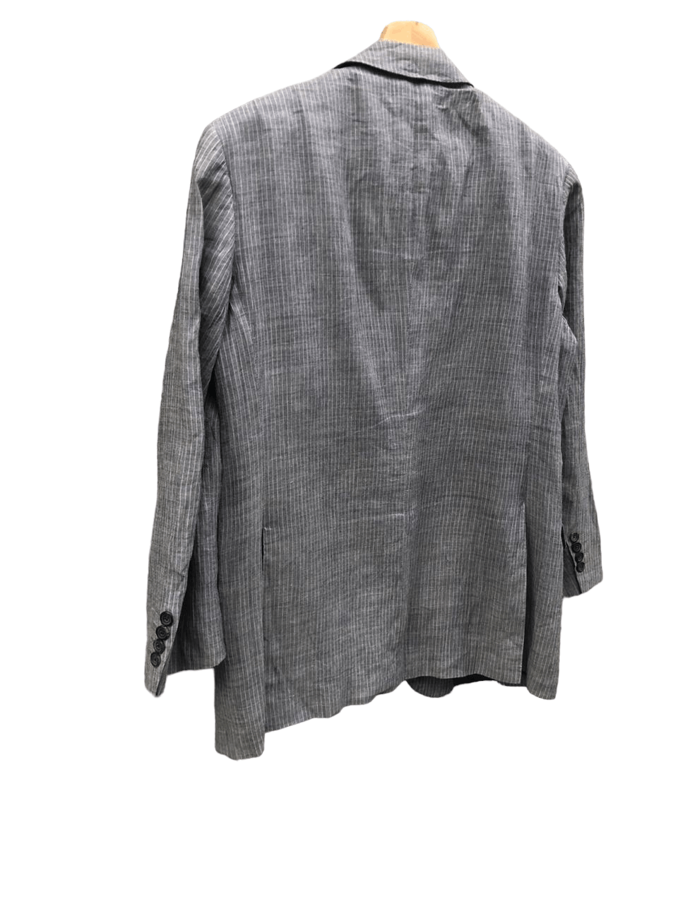 Burberry Burberry Blazers Coat Jacket Grey Striped Size US M / EU 48-50 / 2 - 7 Thumbnail
