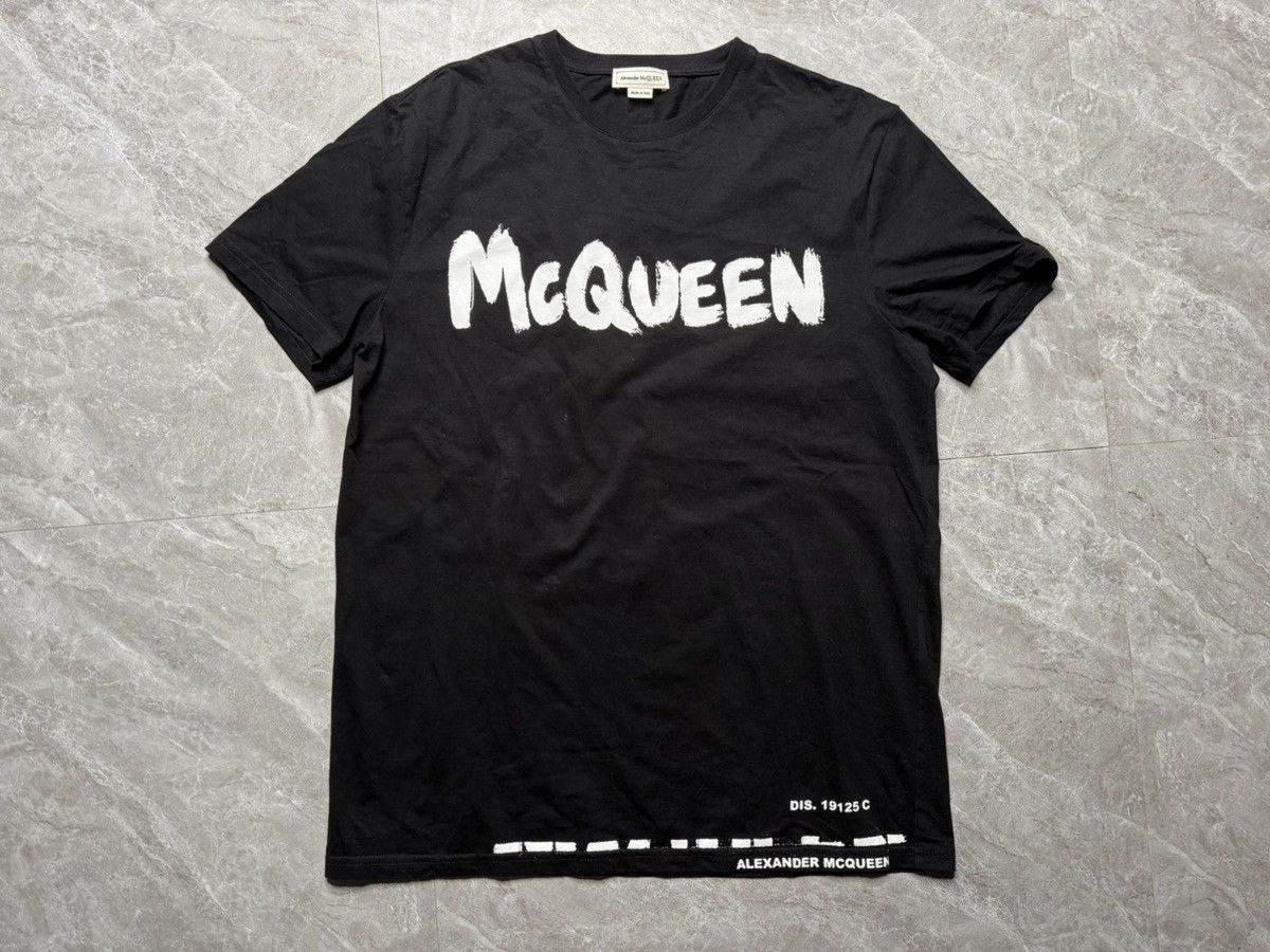 Alexander McQueen Alexander Mcqueen Logo Tee Size US M / EU 48-50 / 2 - 1 Thumbnail