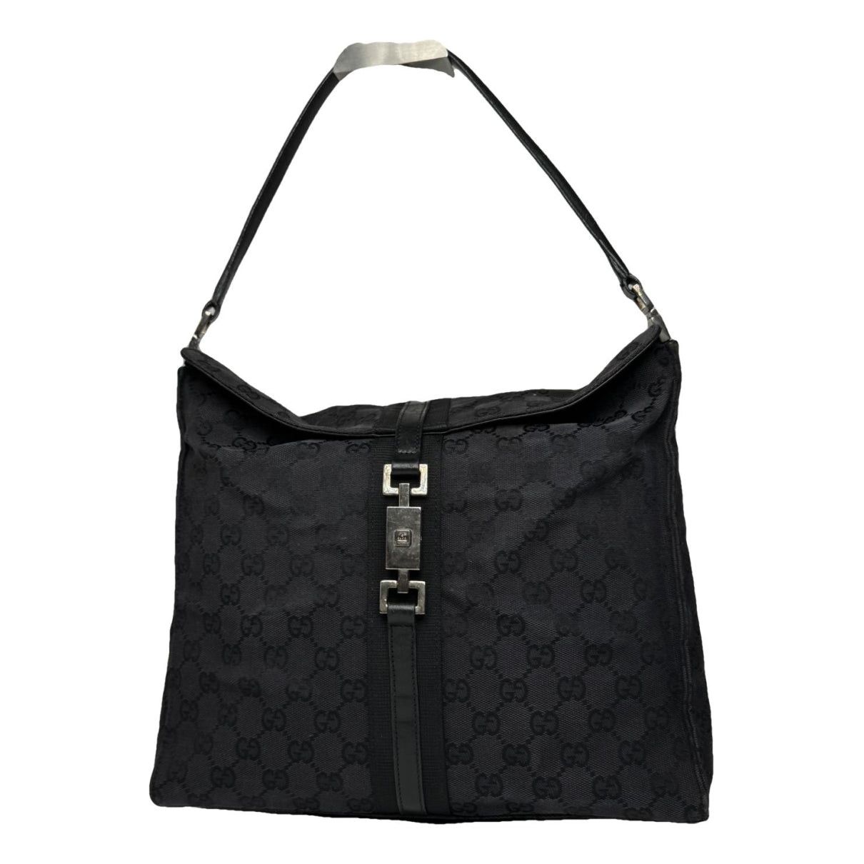 Gucci Jackie 1961 Black Cotton Handbag Size ONE SIZE - 1 Thumbnail