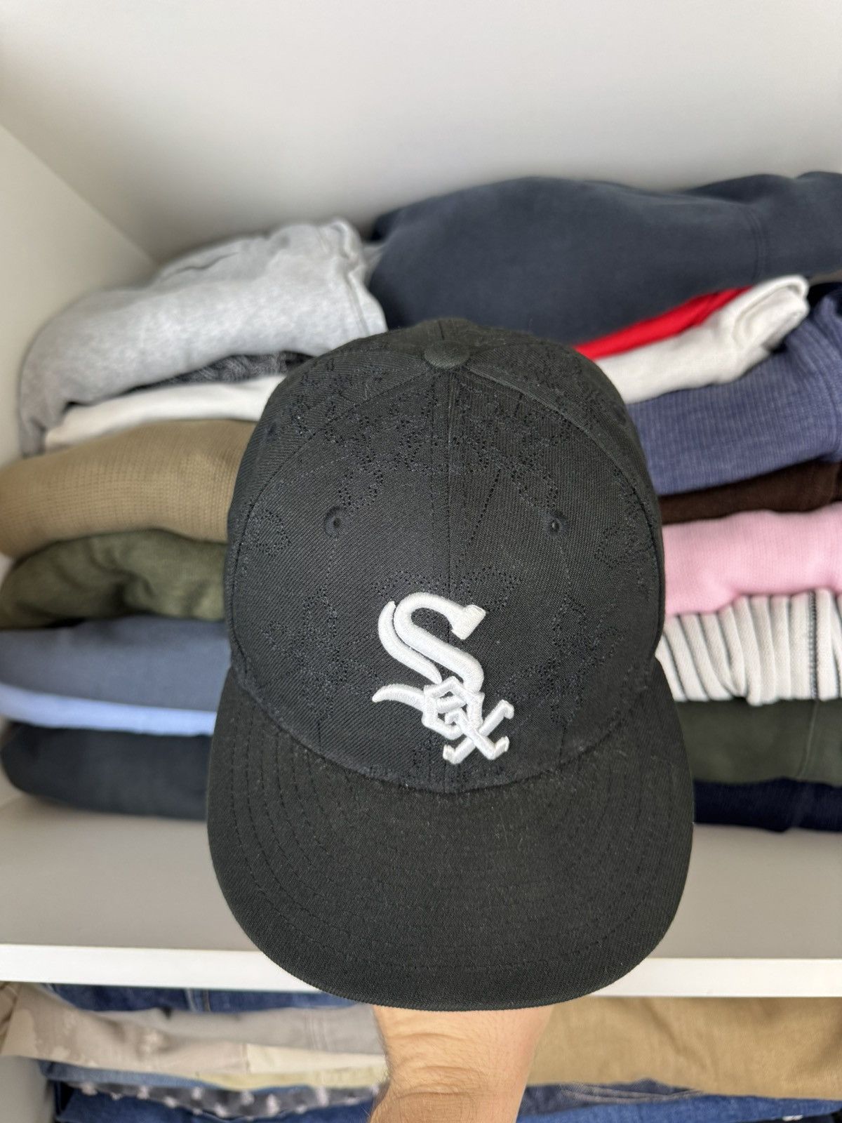 New Era New Era 59FIFTY Chicago White Sox MLB Fitted Cap 7 1/2 59.6 Size ONE SIZE - 2 Thumbnail