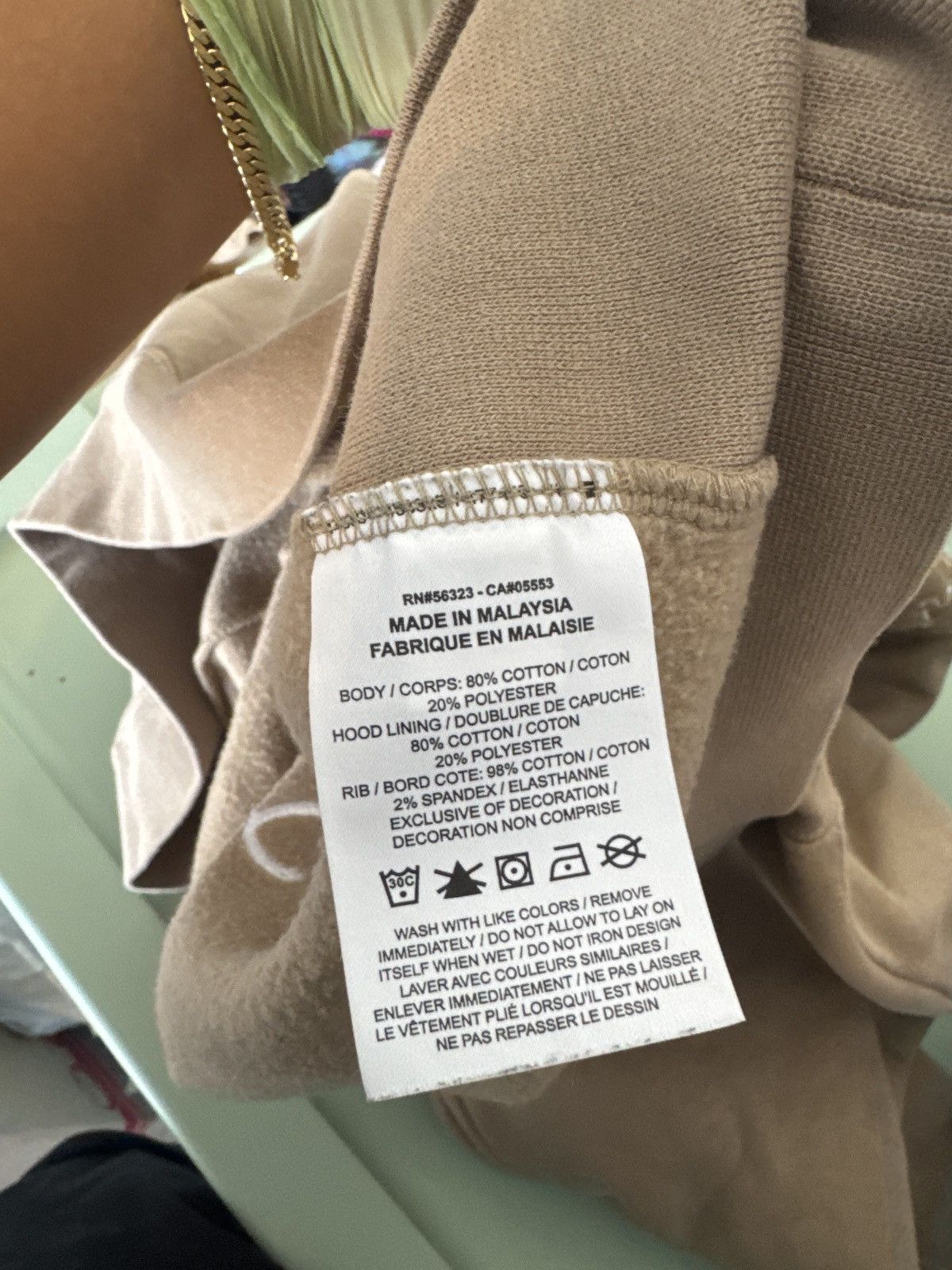 Jordan Brand × Travis Scott Travis Scott Cactus Jack x Jordan Nike Hoodie Tan Size XL Size US XL / EU 56 / 4 - 9 Thumbnail