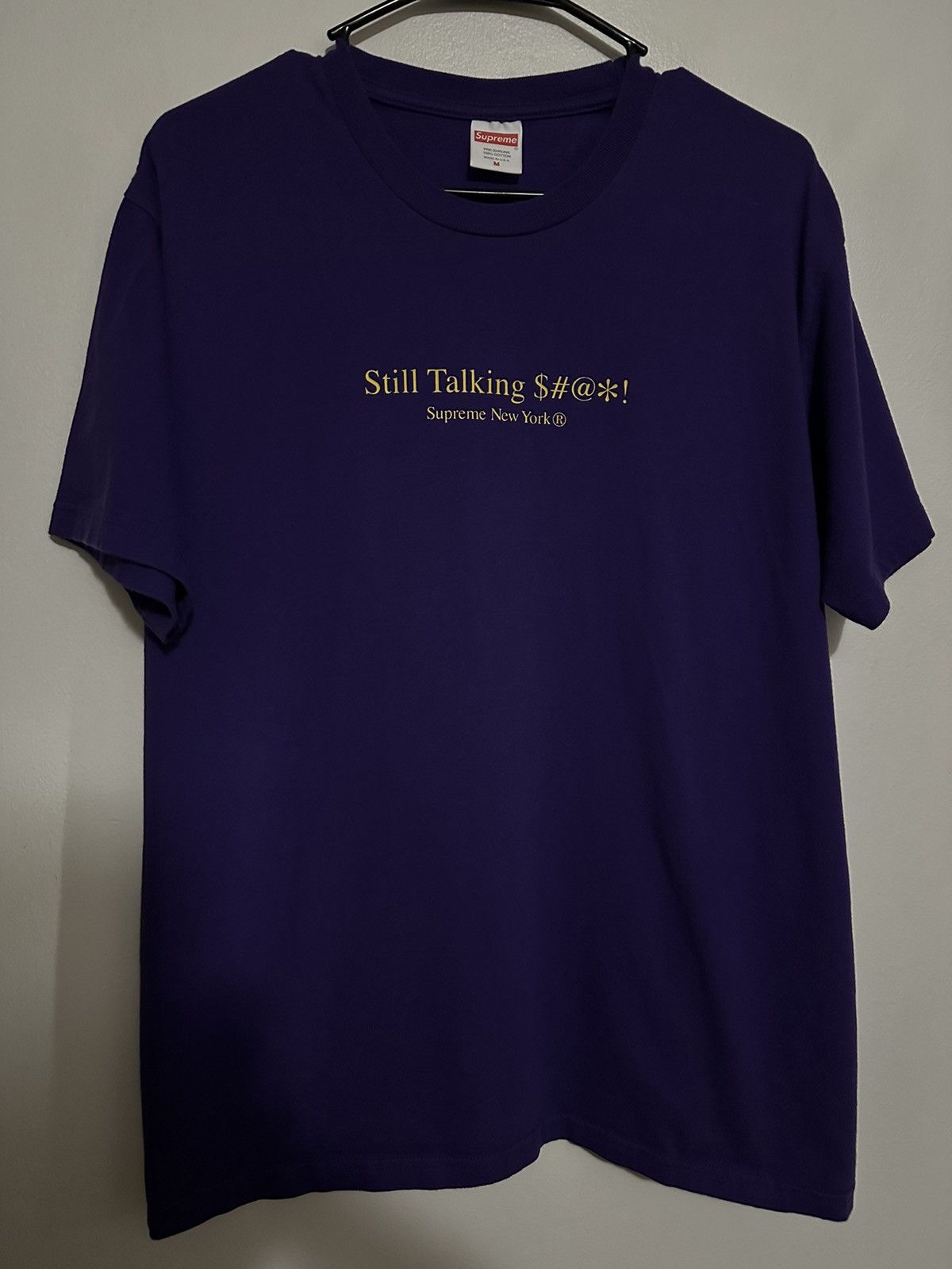 Supreme Supreme Still Talking Tee Size US M / EU 48-50 / 2 - 3 Thumbnail