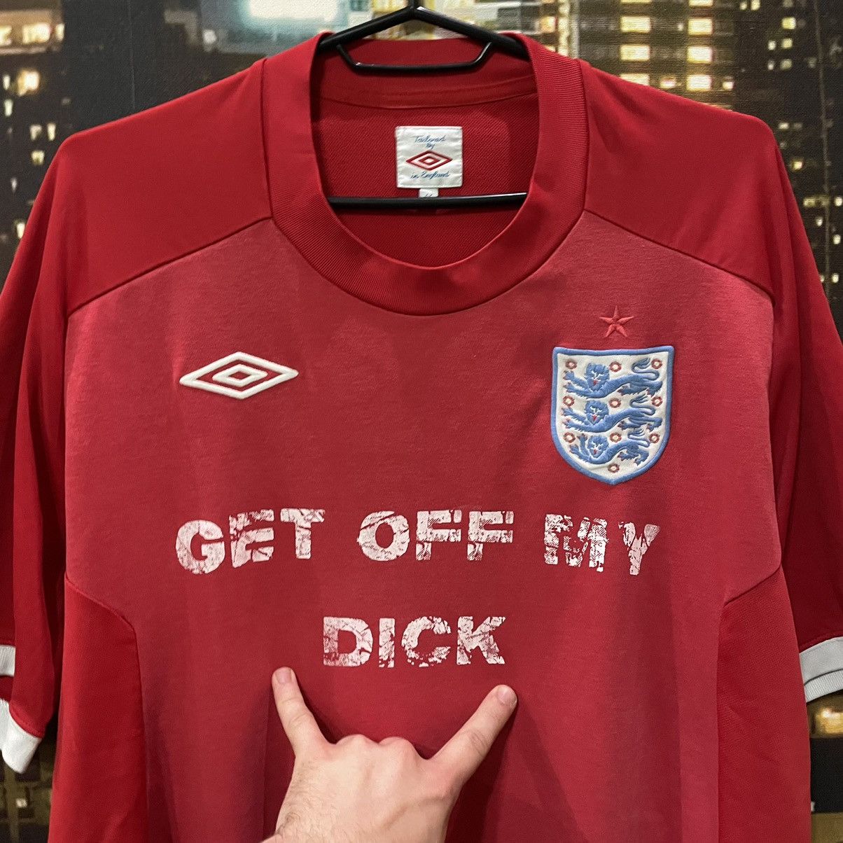 Japanese Brand OPIUM T SHIRT HUMOR GET OFF MY DICK PENIS SEX PORNSTAR 90s Size US XL / EU 56 / 4 - 3 Thumbnail