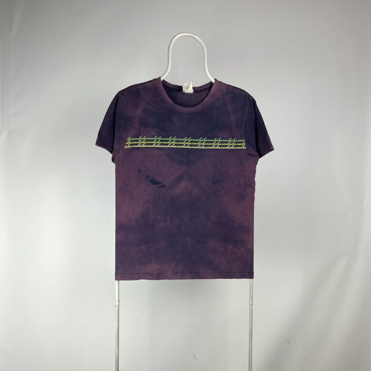 Adidas Vintage Adidas tshirt painted striped logo size Small Size US S / EU 44-46 / 1 - 1 Thumbnail