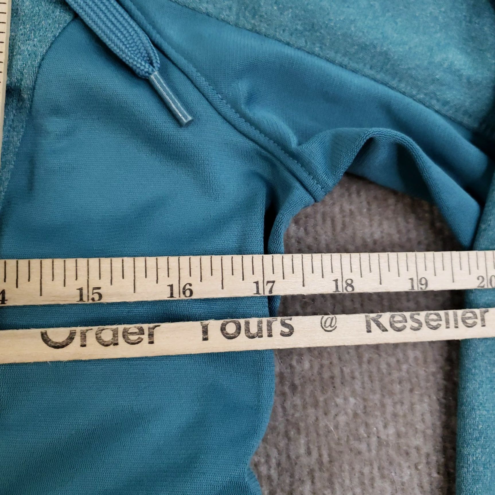 The North Face The North Face Fleece Hoodie Womens Medium Blue Full Zip Outdoor Jacket Size M / US 6-8 / IT 42-44 - 3 Thumbnail