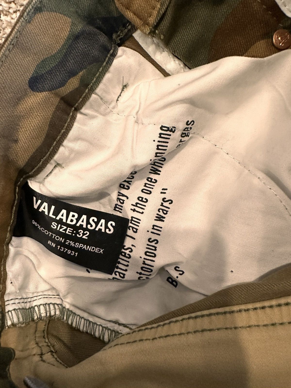 Valabasas Valabasas Stacked Flare Pants Size US 32 / EU 48 - 4 Thumbnail