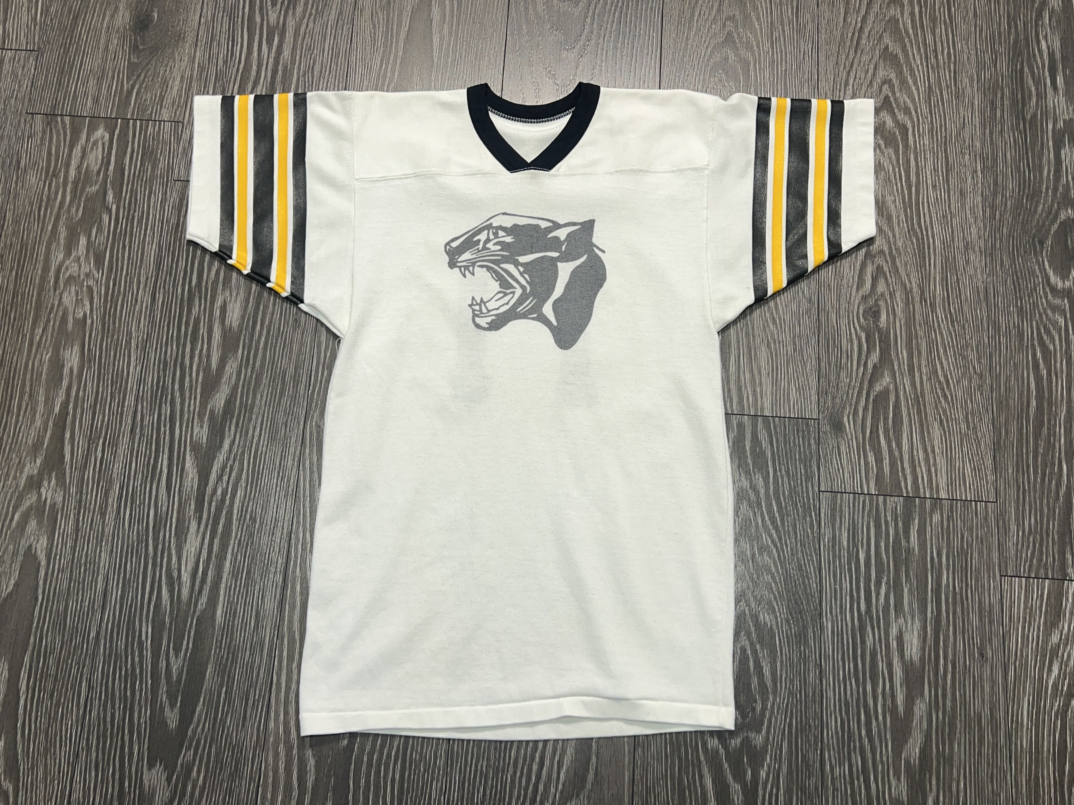 Russell Athletic 1980s Russell Athletic College Jersey T Shirt Football S-M Size US S / EU 44-46 / 1 - 1 Thumbnail