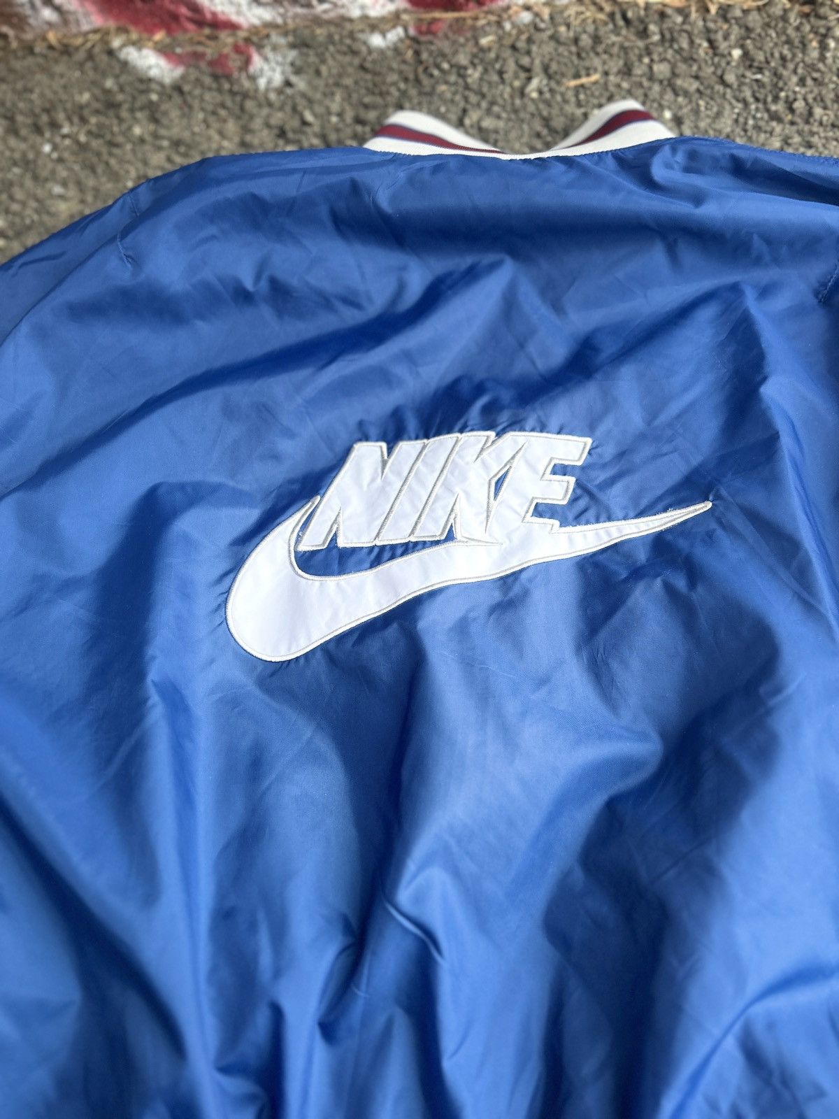 Nike Nike reversible bomber jacket big swoosh logo Size US XL / EU 56 / 4 - 5 Thumbnail