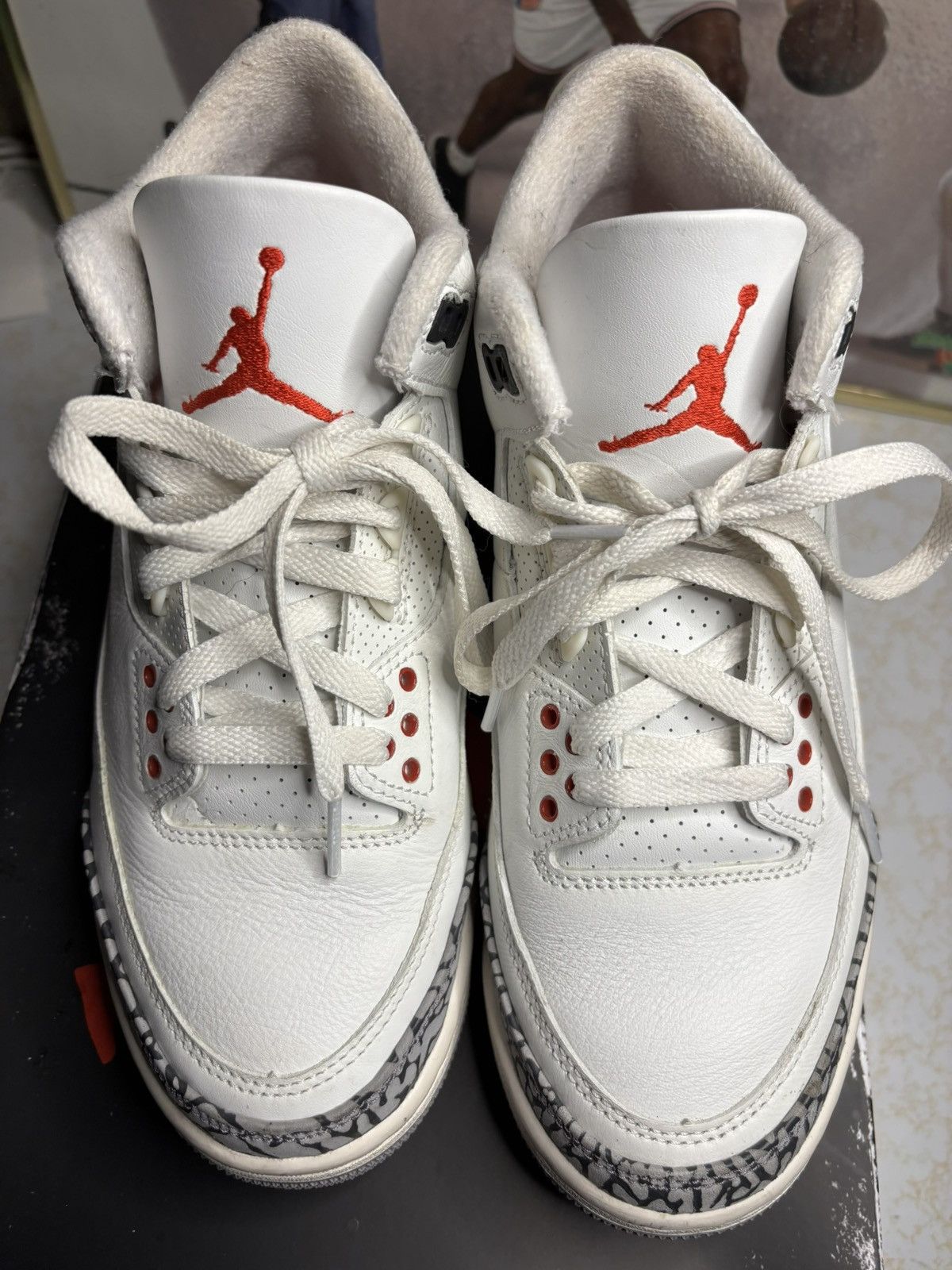 Jordan Brand Jordan Retro 3 ‘white cement reimagined’ Size US 7 / EU 40 - 2 Thumbnail