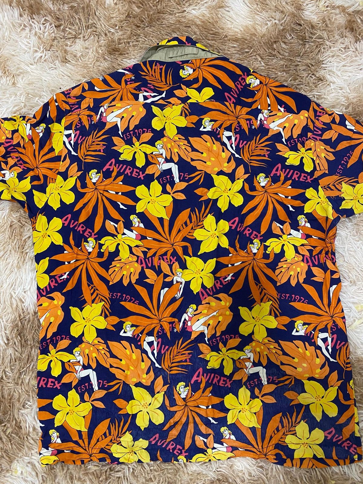 Avirex AVirex japan(ueno shokai)rayon hawaian shirt Size US M / EU 48-50 / 2 - 9 Thumbnail