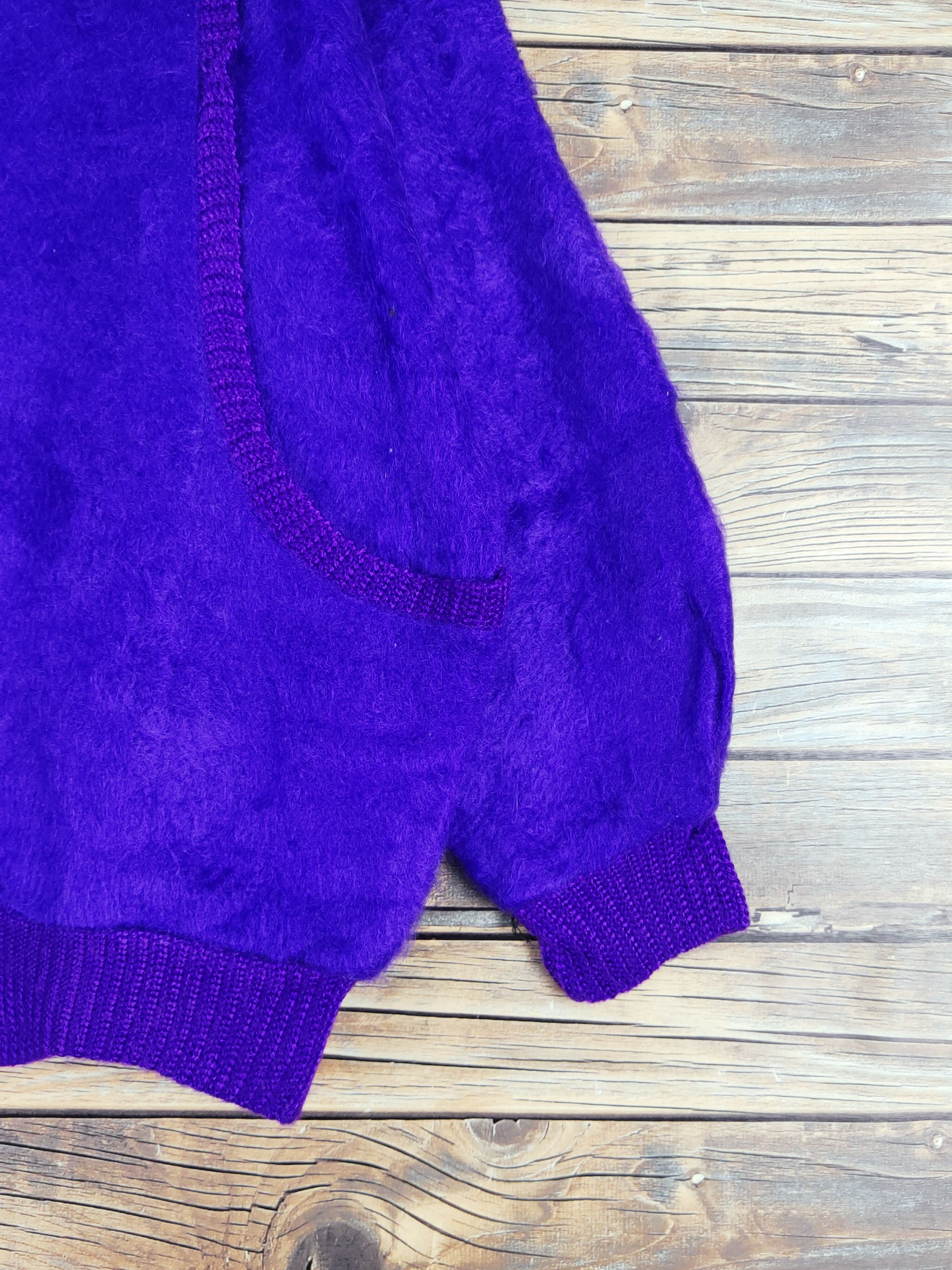 Japanese Brand Japanese Brand Purple Knitwear Cardigan #W1147 Size L / US 10 / IT 46 - 6 Thumbnail