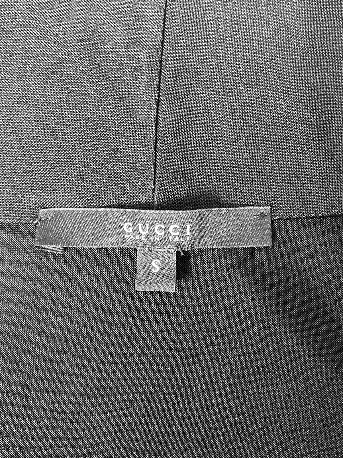Gucci Tom Ford for Gucci design draped blouse with hood Size S / US 4 / IT 40 - 3 Thumbnail