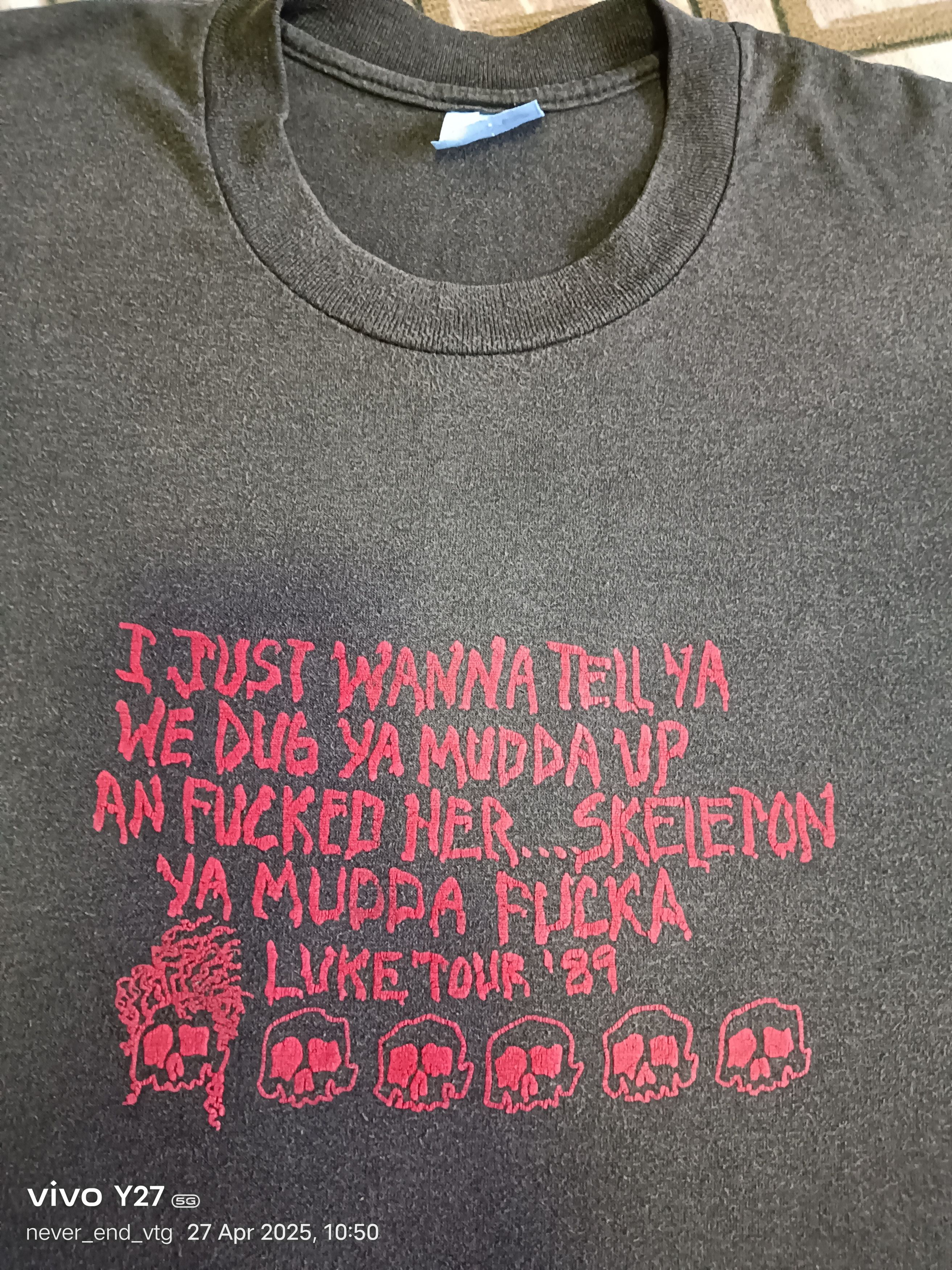Band Tees VINTAGE SKELETON Size US XL / EU 56 / 4 - 2 Thumbnail