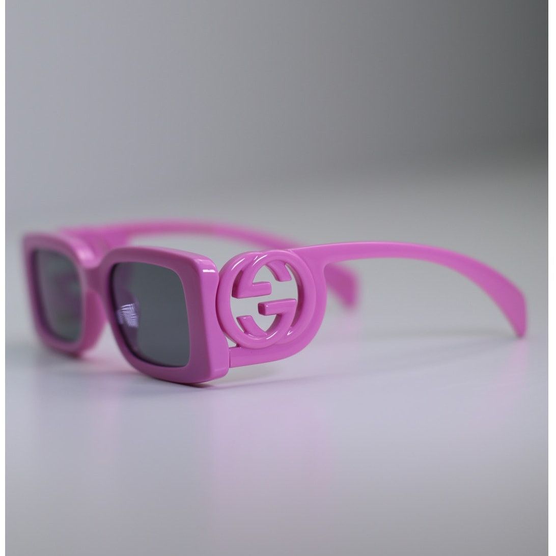 Gucci NEW Gucci Sunglasses GG1325S 006 Pink Grey Unisex Authentic Size ONE SIZE - 7 Thumbnail