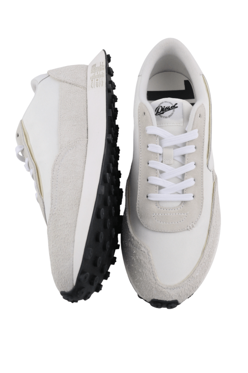 Diesel S-RACER-LC EU44 White Leather Details 40583 Size US 11 / EU 44 - 7 Thumbnail