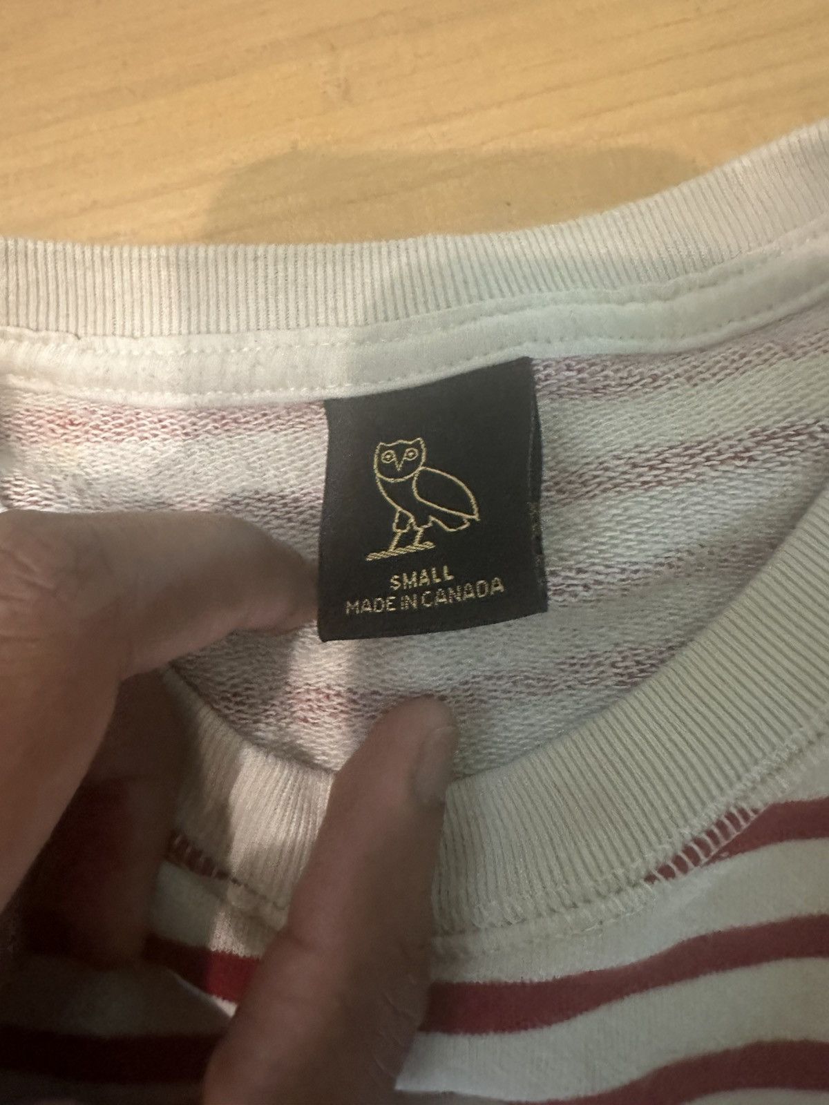 October's Very Own OVO nautical stripe crewneck Size US S / EU 44-46 / 1 - 6 Thumbnail