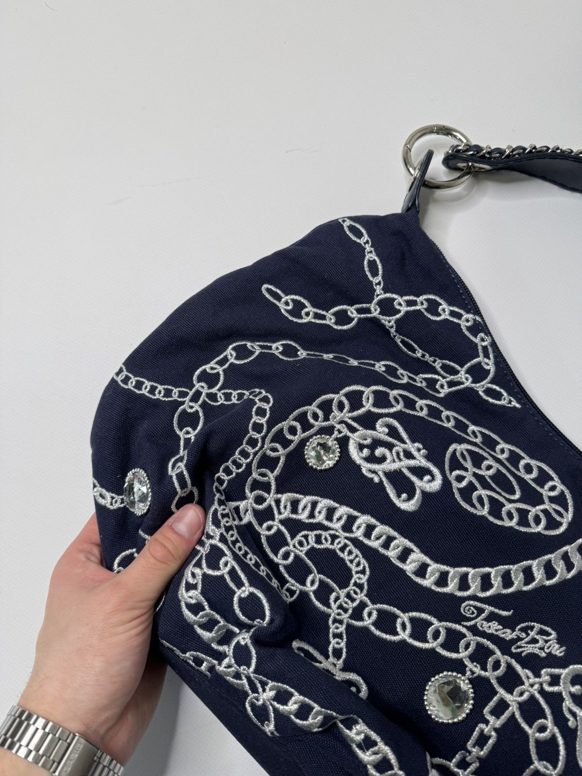 Vintage Vintage avant garde chain bag y2k 00s if6was9 lgb drip skate Size ONE SIZE - 8 Thumbnail