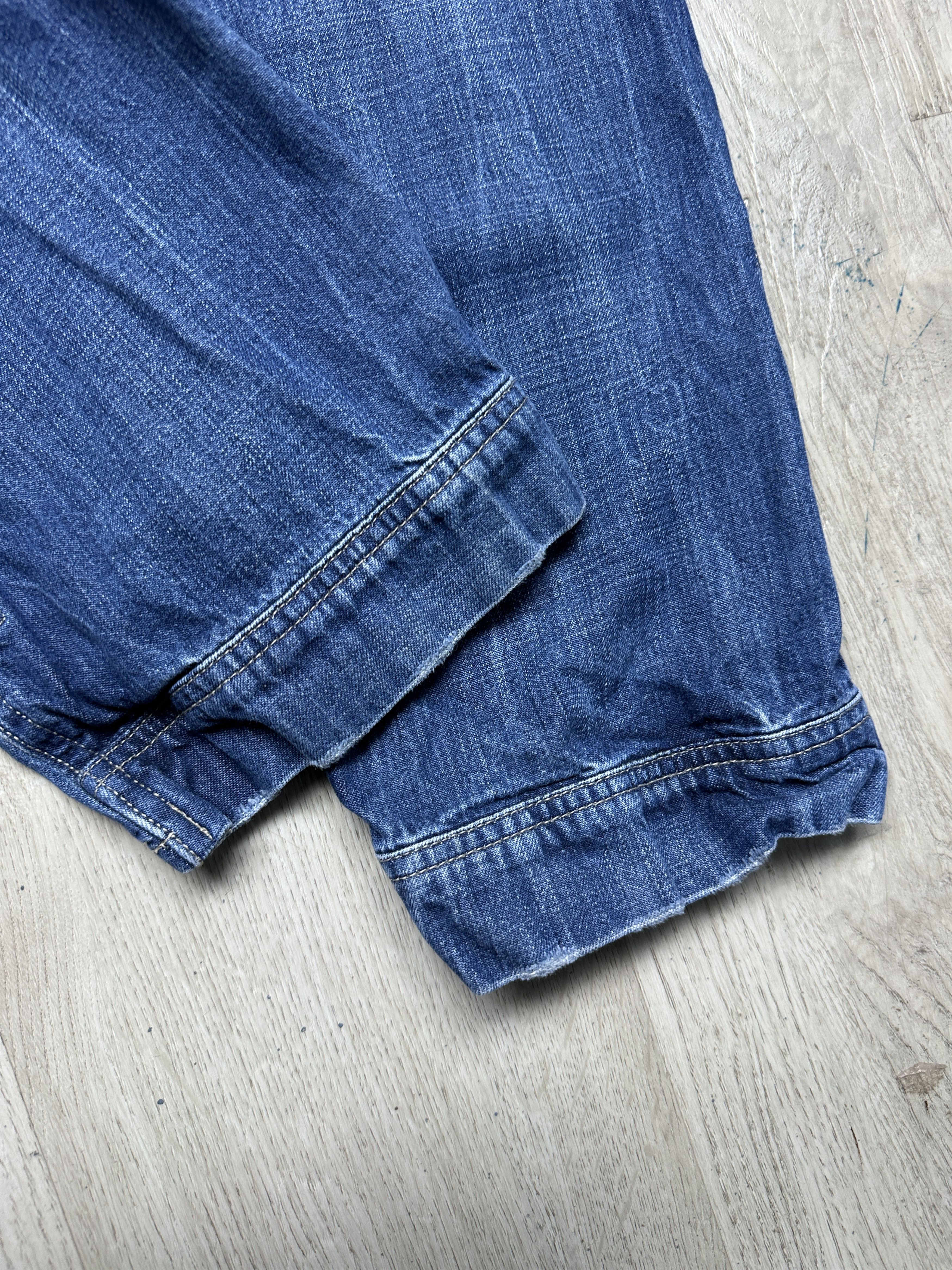 G-Star G Star Raw Mens General Tapered Denim Pants Double Knee Y2K Size US 29 - 7 Thumbnail