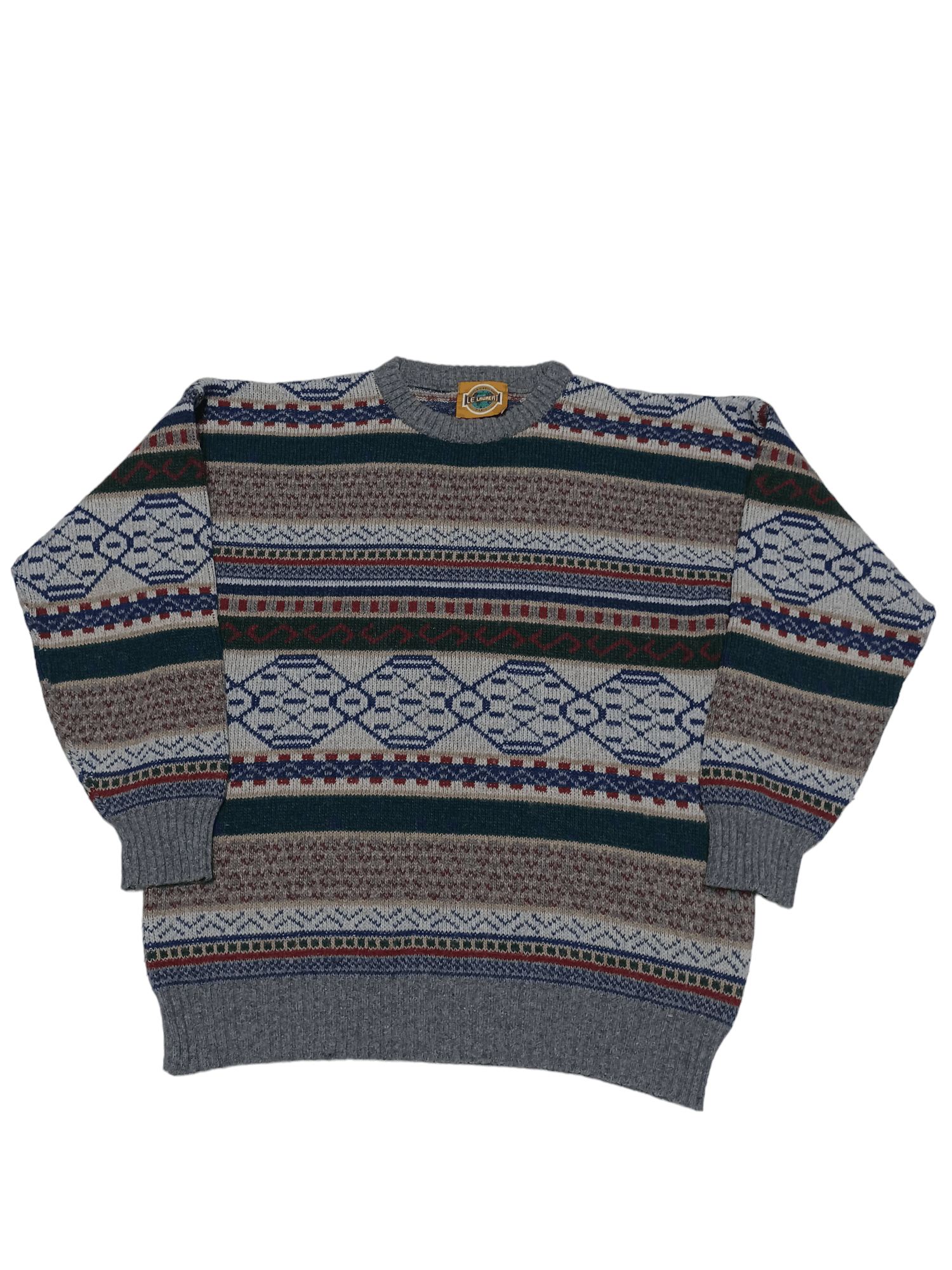 Other 80S OR EARLY 90S MADE IN FRANCE WOOL SWEATER OVERSIZE Y2K Size US XXL / EU 58 / 5 - 1 Thumbnail