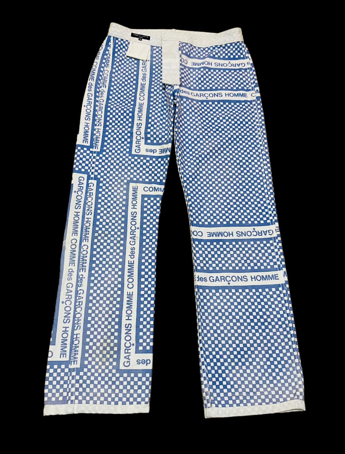 Comme des Garcons Comme Des Garcons SS2003 Reversible Checkered Work Pants Size US 32 / EU 48 - 1 Thumbnail