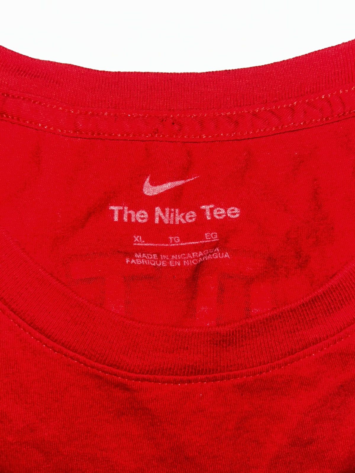 Nike Red Nike Shirt Size US L / EU 52-54 / 3 - 2 Thumbnail