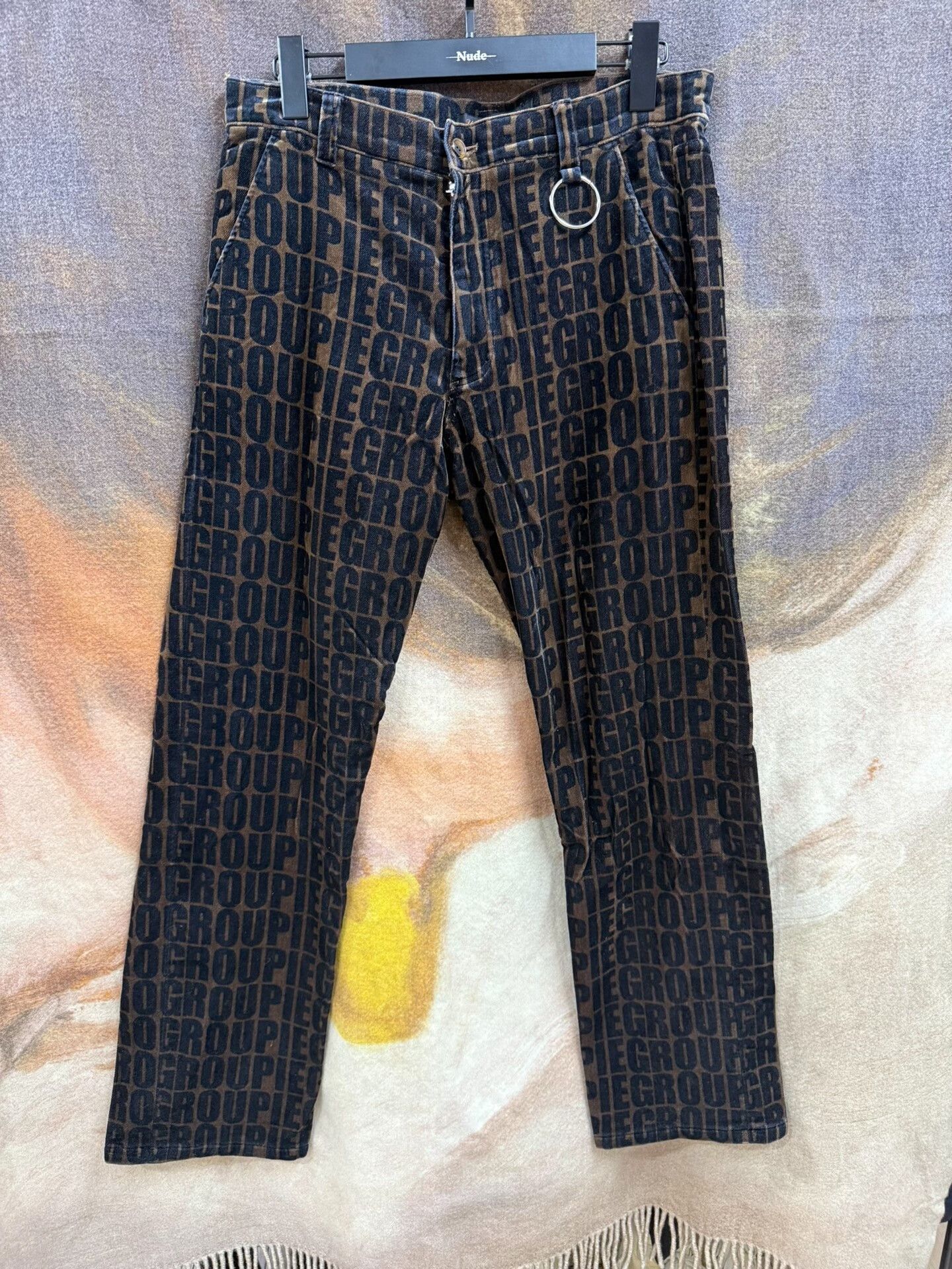 Comme des Garcons UNDERCOVER Groupie Velvet Pants Size US 30 / EU 46 - 1 Thumbnail