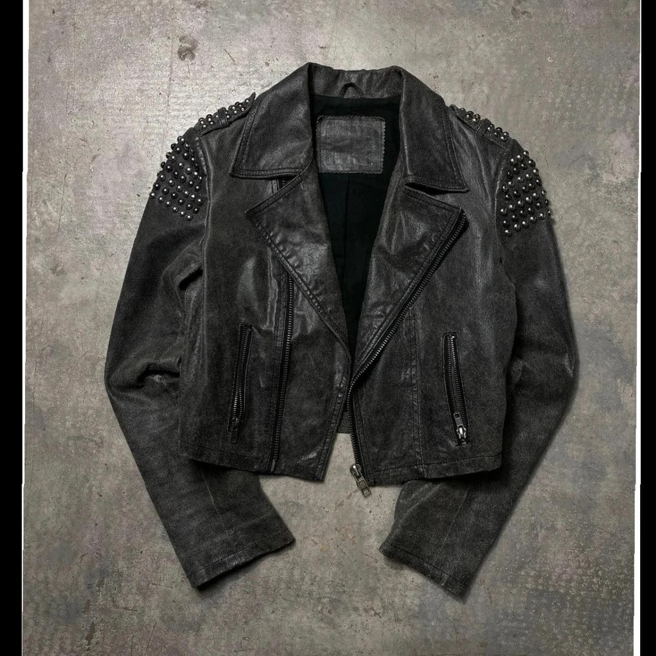 Vintage LEATHER JACKET VINTAGE Size S / US 4 / IT 40 - 1 Thumbnail