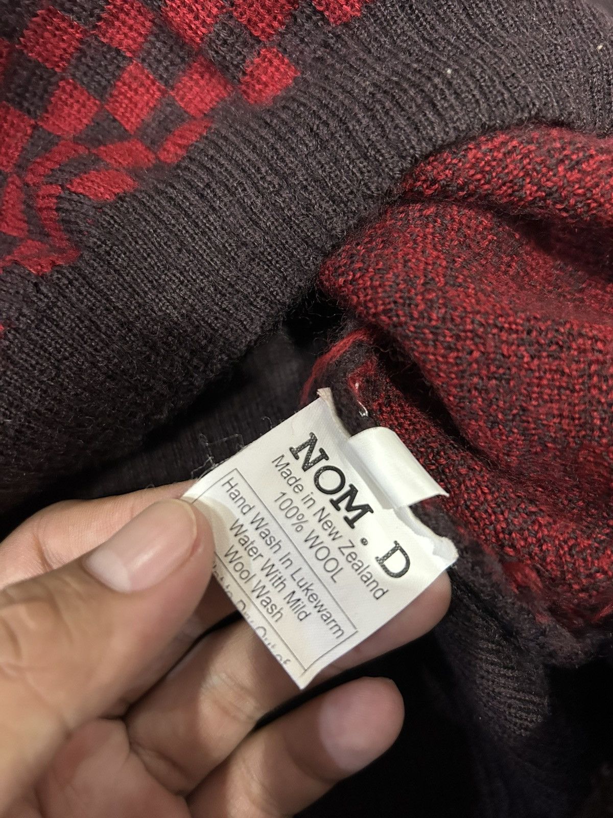 Other NOM.D Plaid Knitted IsseyMiyake Long Sleeve Size US M / EU 48-50 / 2 - 9 Thumbnail