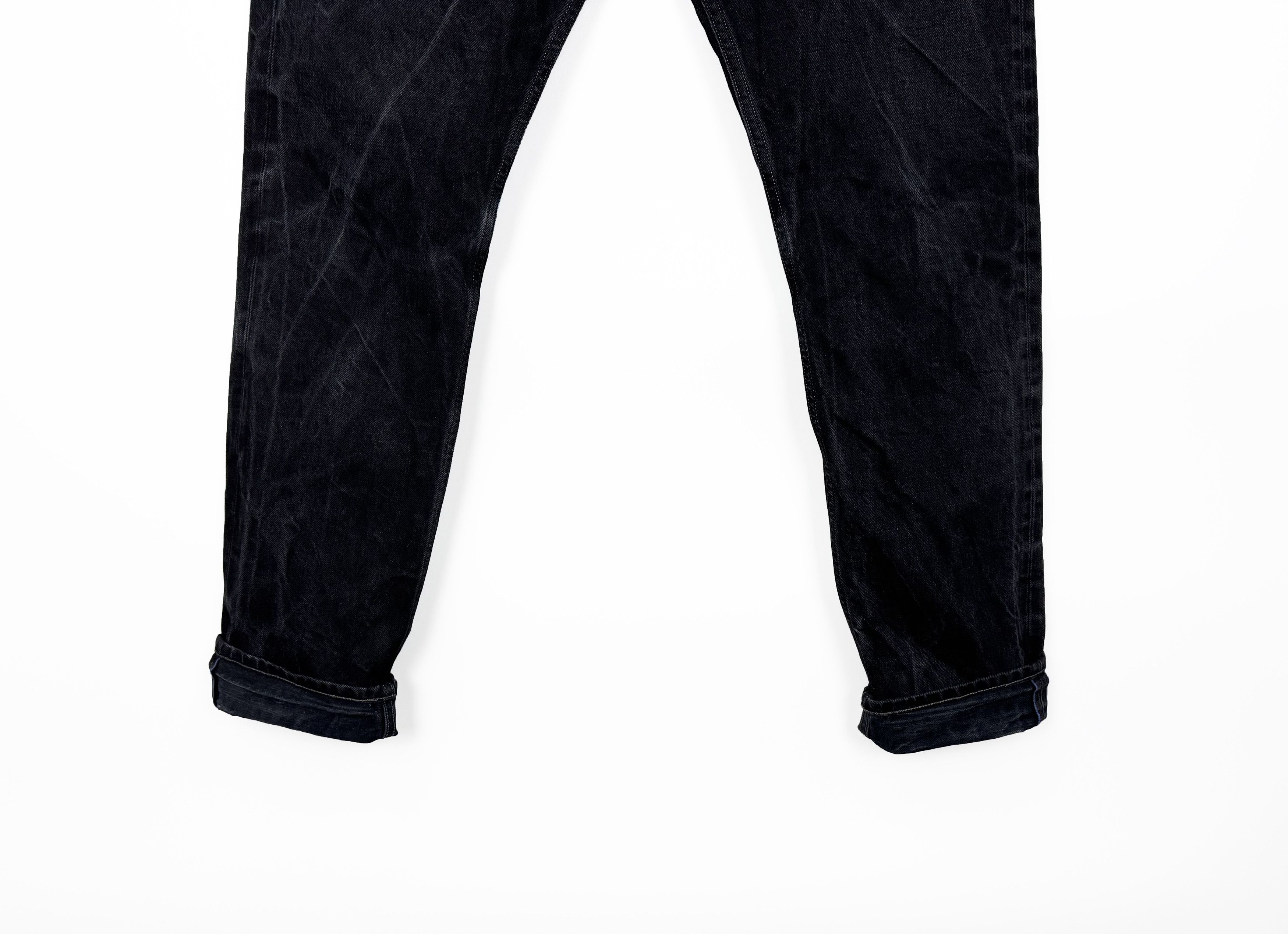 Lee Lee 101 Rider 13oz Blue Selvedge Washed Vintage Denim Size US 32 / EU 48 - 4 Thumbnail
