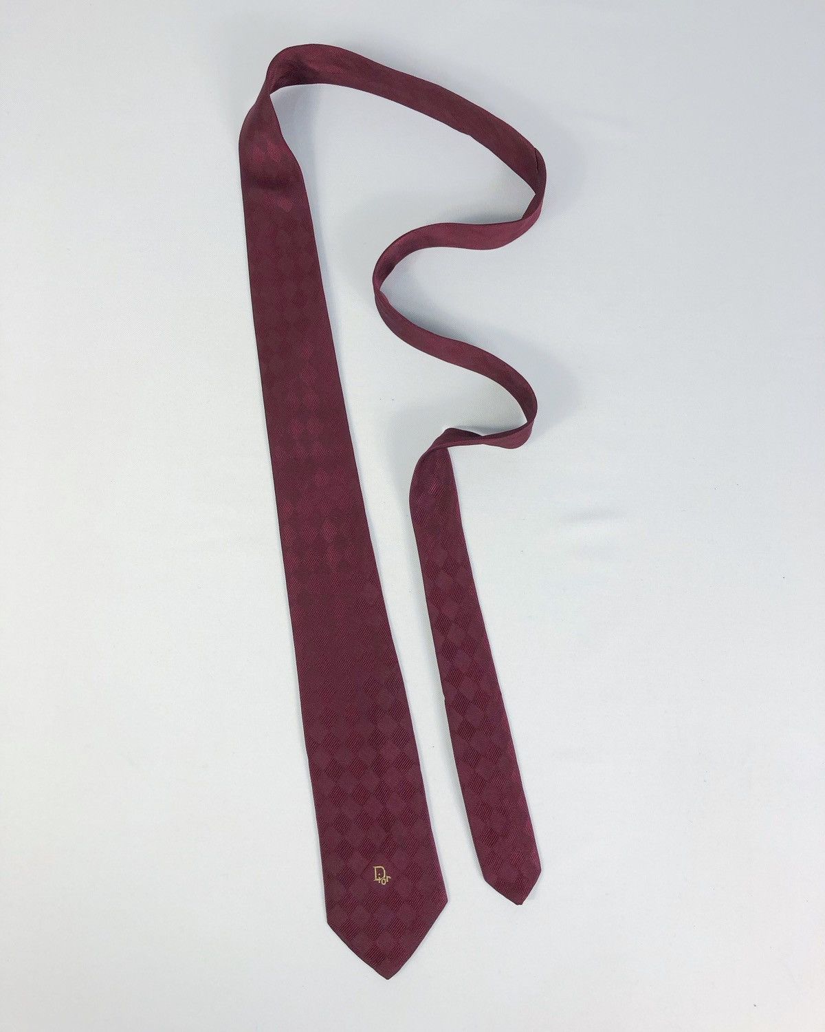 Christian Dior Monsieur Rare Vintage Christian Dior Silk Tie Size ONE SIZE - 2 Thumbnail