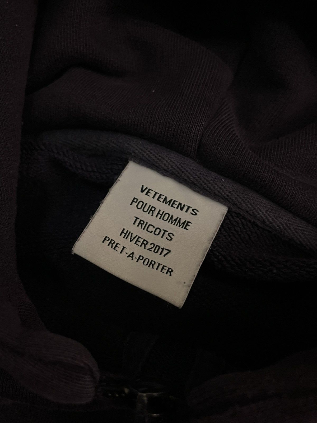 Vetements Vetements 1/50 Sexual Fantasies Zip Up Hoodie DSM Exclusive Size US S / EU 44-46 / 1 - 4 Thumbnail
