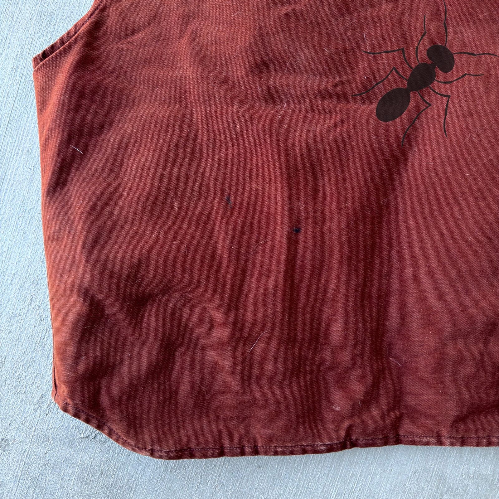 Carhartt × Vintage Carhartt V02 CLY red work wear vest Size US XL / EU 56 / 4 - 5 Thumbnail