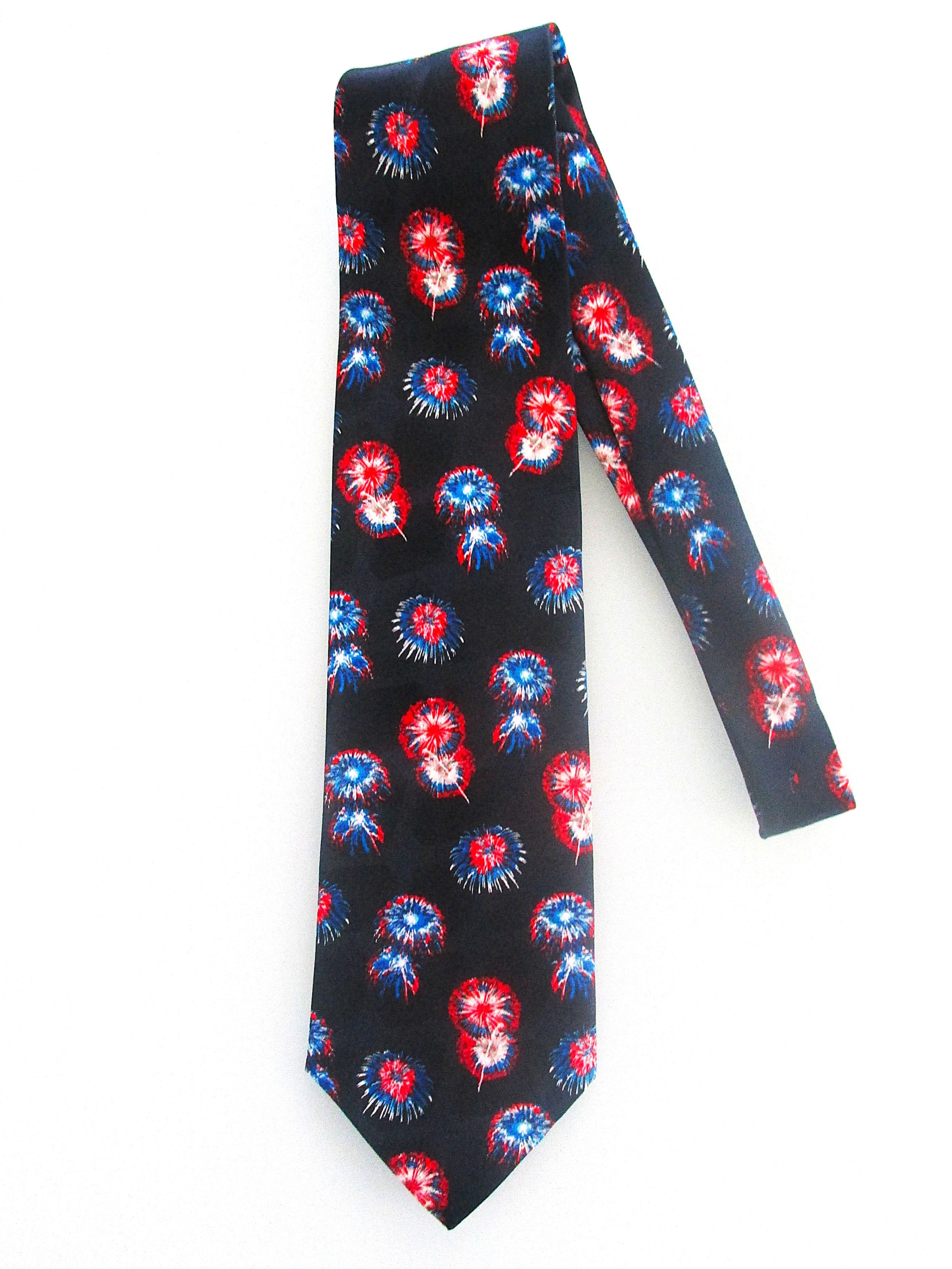Other Fourth of July Fireworks/Patriotic Men's Tie Size ONE SIZE - 1 Thumbnail