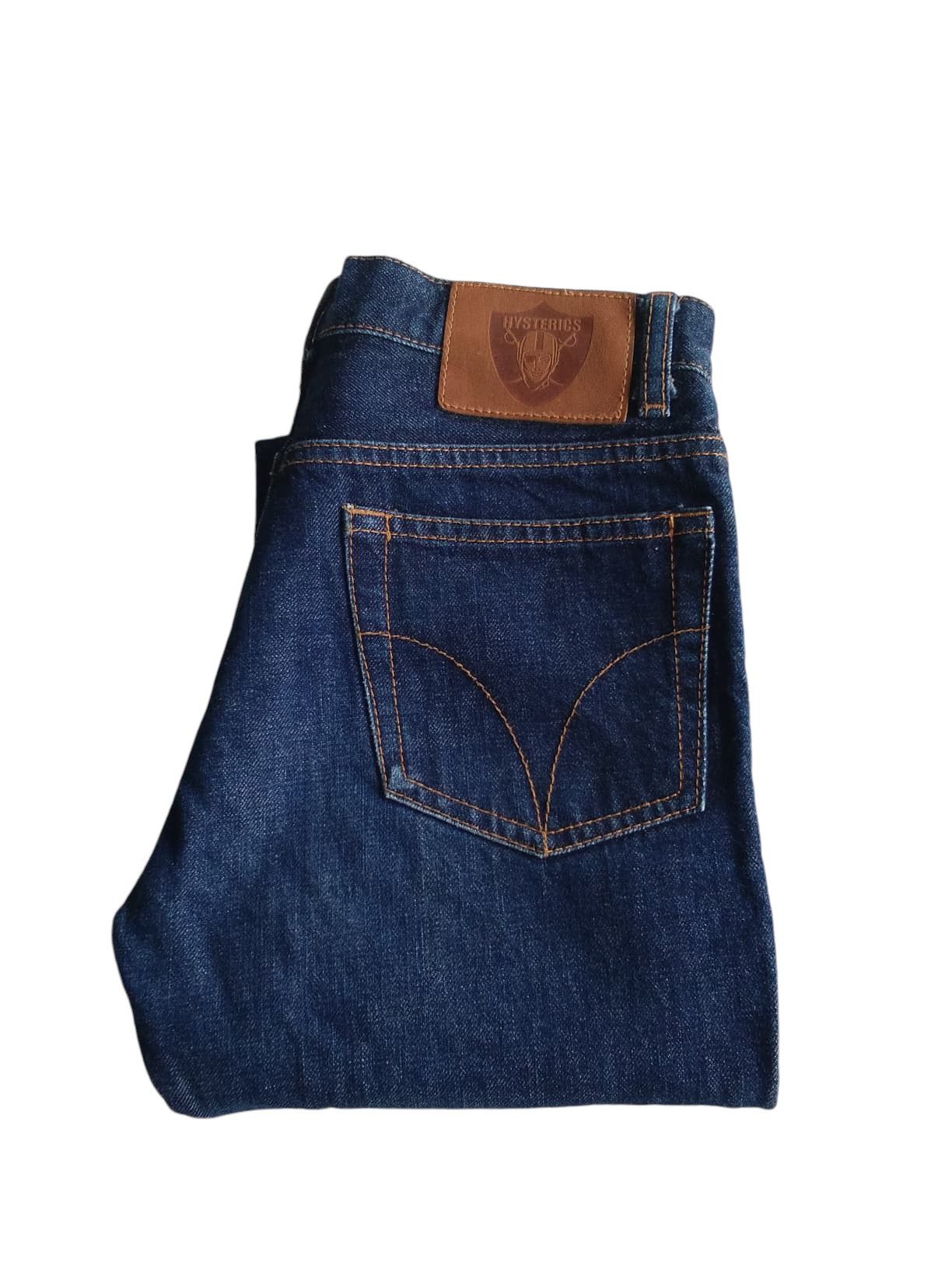 Hysteric Glamour × Japanese Brand × Kapital Hysteric Glamour Slim Jeans Denim☠️🎌 Size US 27 - 3 Thumbnail