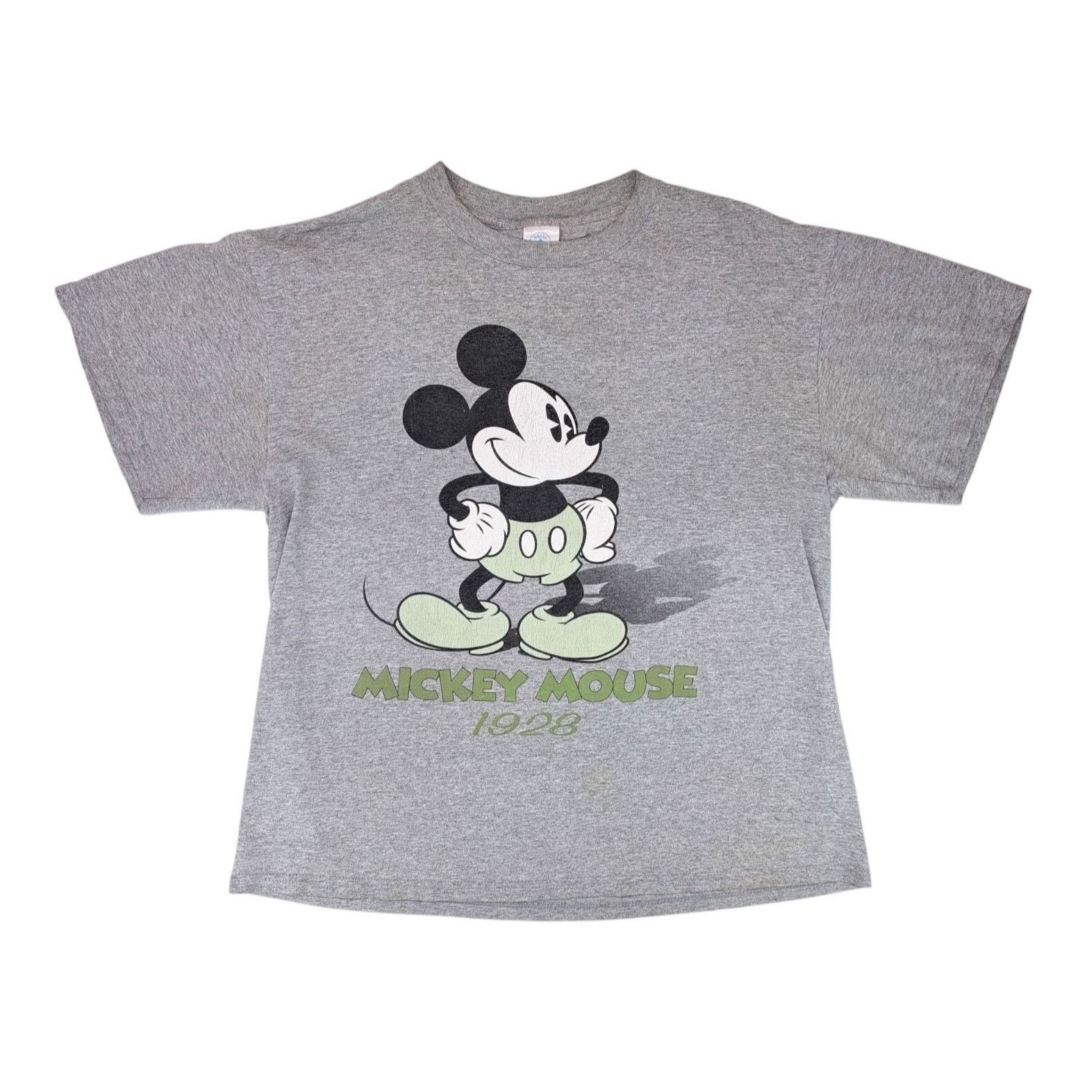 Vintage Vintage Mickey Mouse 1928 T-Shirt Gray Short Sleeve Men's L Size US L / EU 52-54 / 3 - 9 Thumbnail